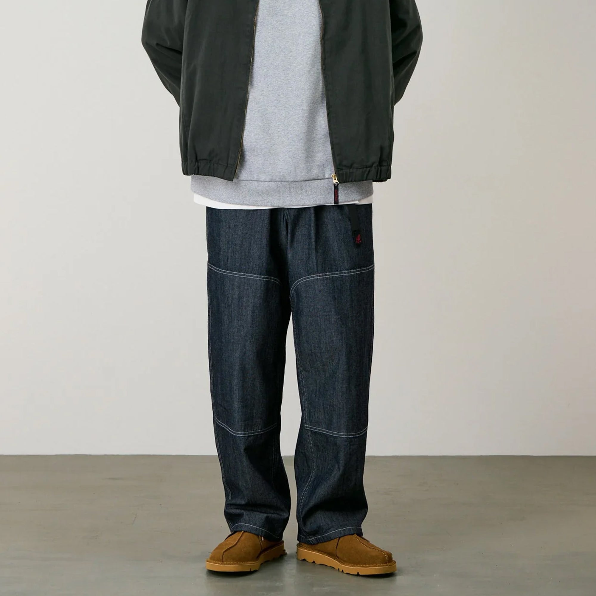 Gramicci Mens Japanese Chambray Double Knee Pants – Extra Butter