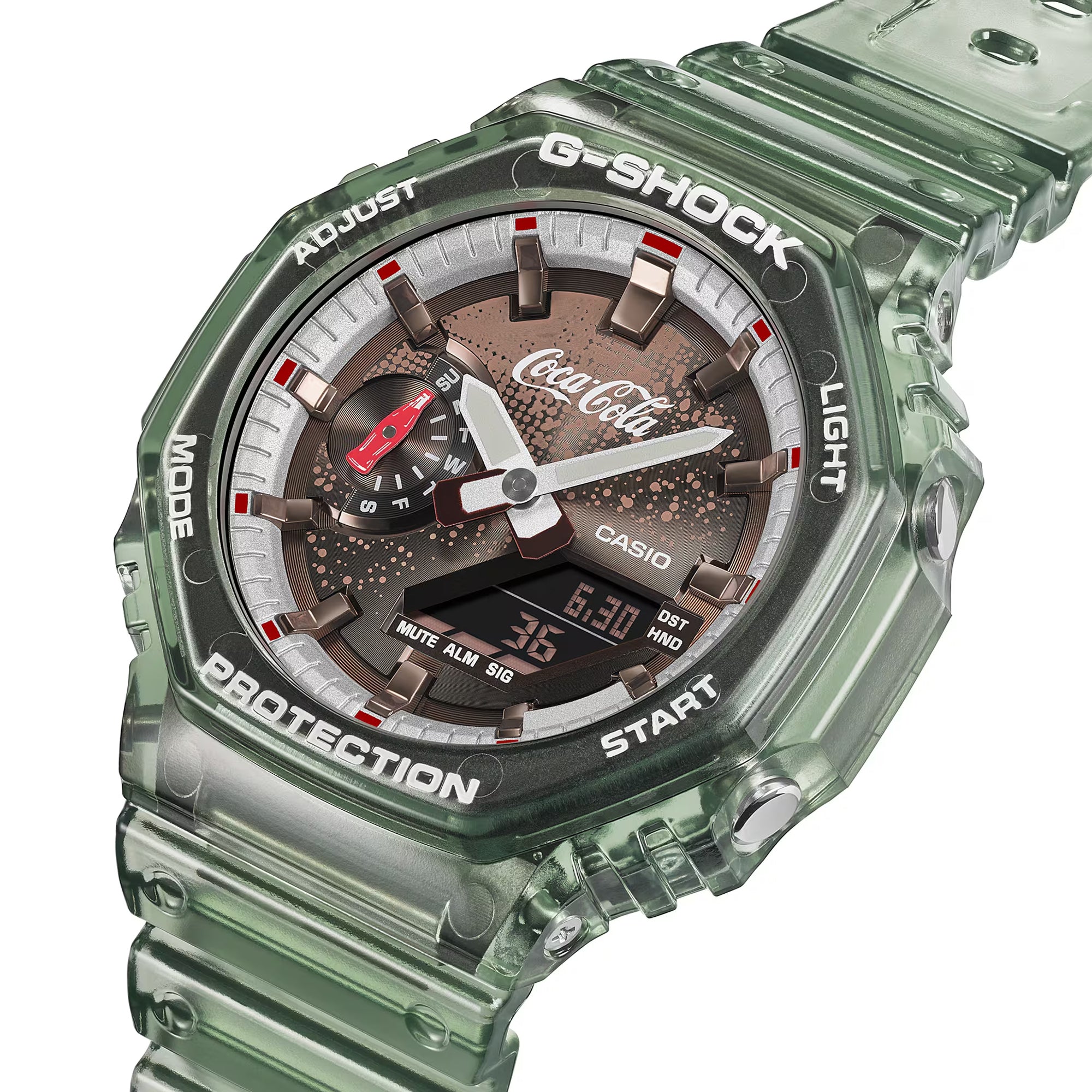 G-Shock x Coca Cola Analog Digital 2100 Series Watch