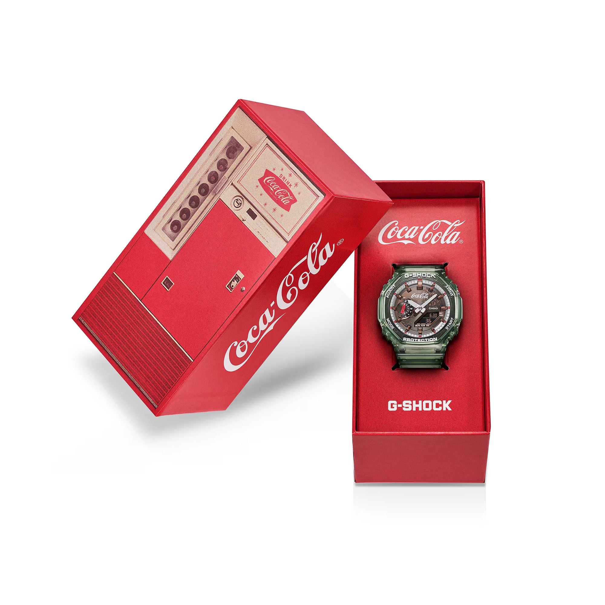 G-Shock x Coca Cola Analog Digital 2100 Series Watch