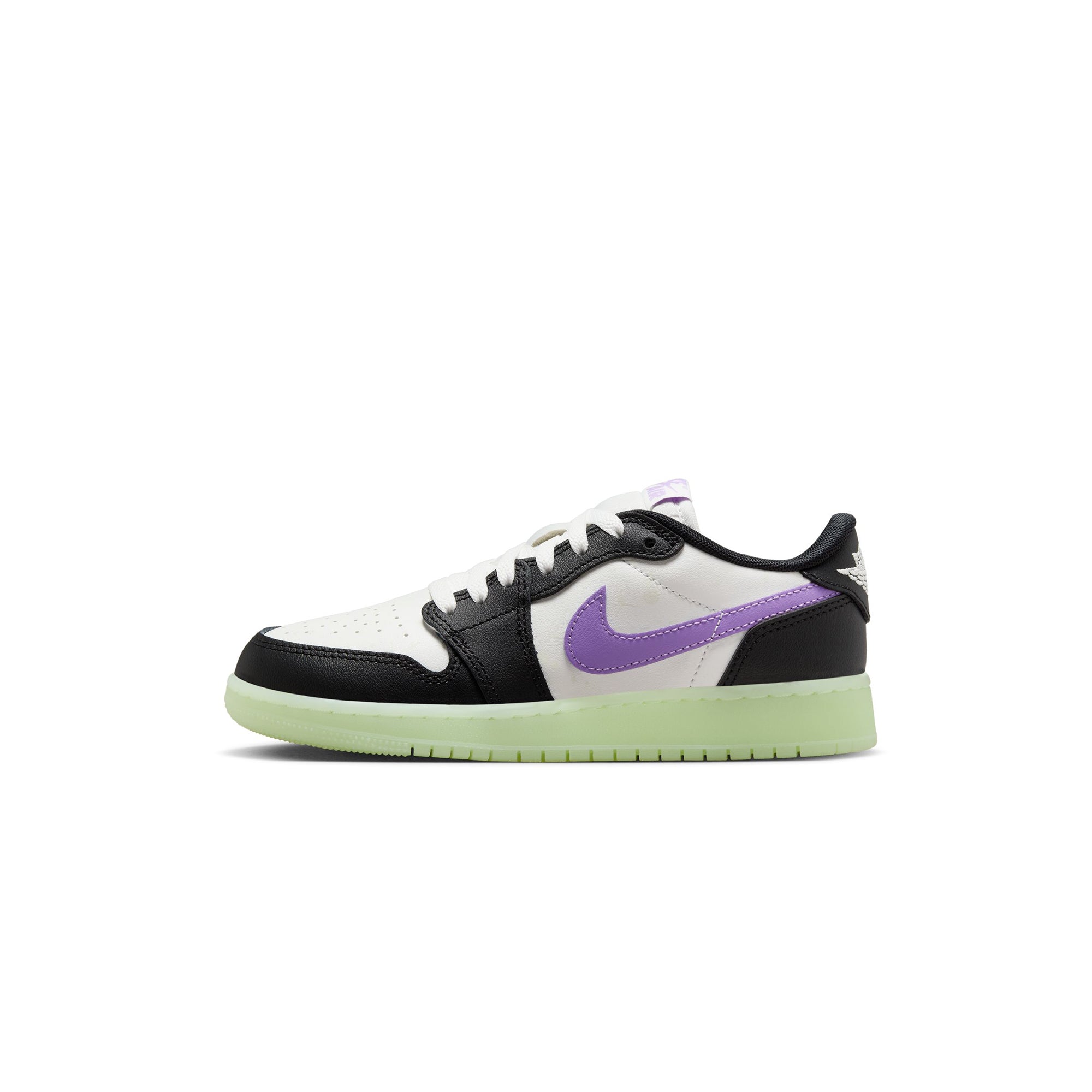 Air Jordan 1 Kids Retro Low OG "Black Raspberry" Shoes card image