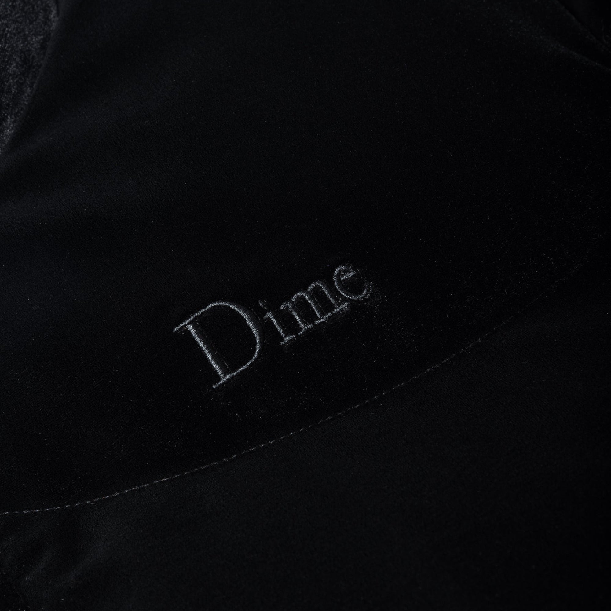 Dime Mens Velvet Quilted Puffer Jacket