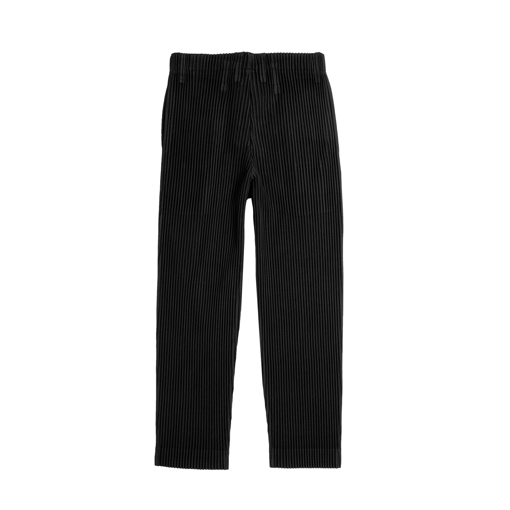 Homme Plissé Issey Miyake Mens Pleated Straight Pants – Extra Butter