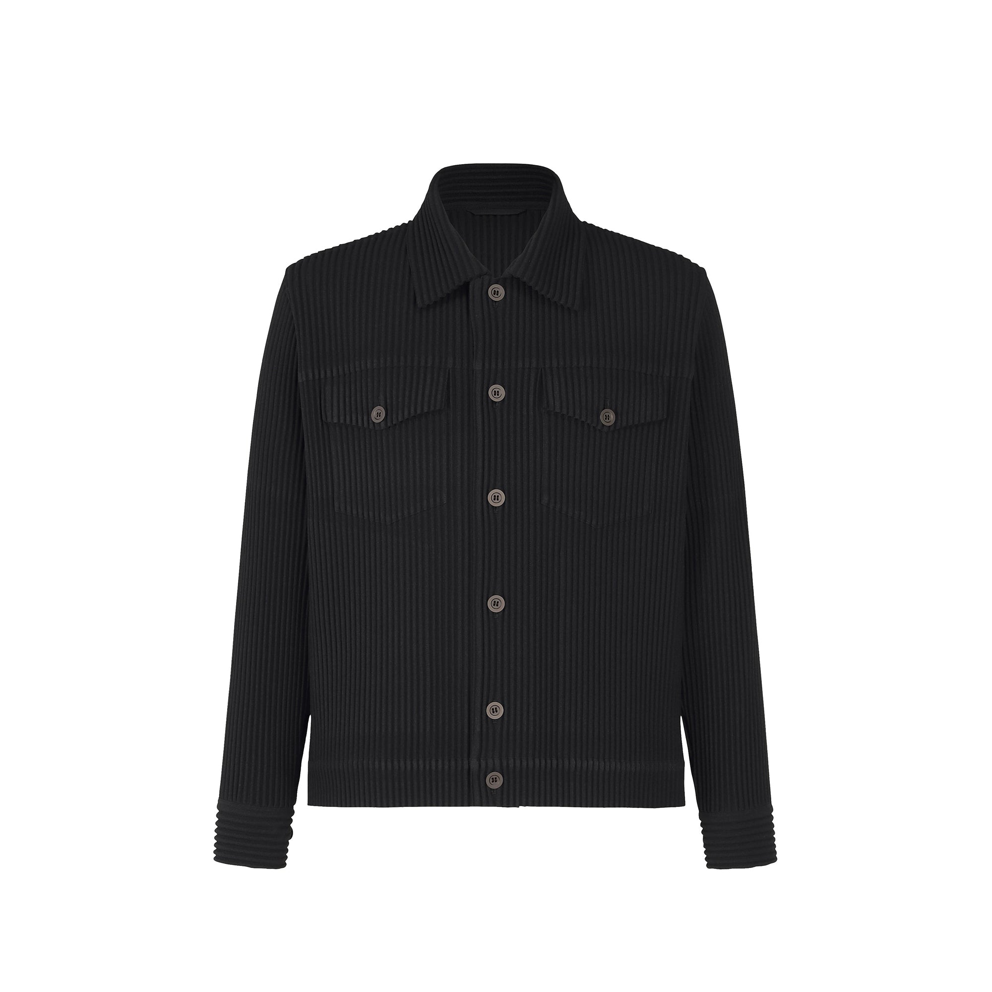 Homme Plissé Issey Miyake Mens Wool Like Light Shirt card image