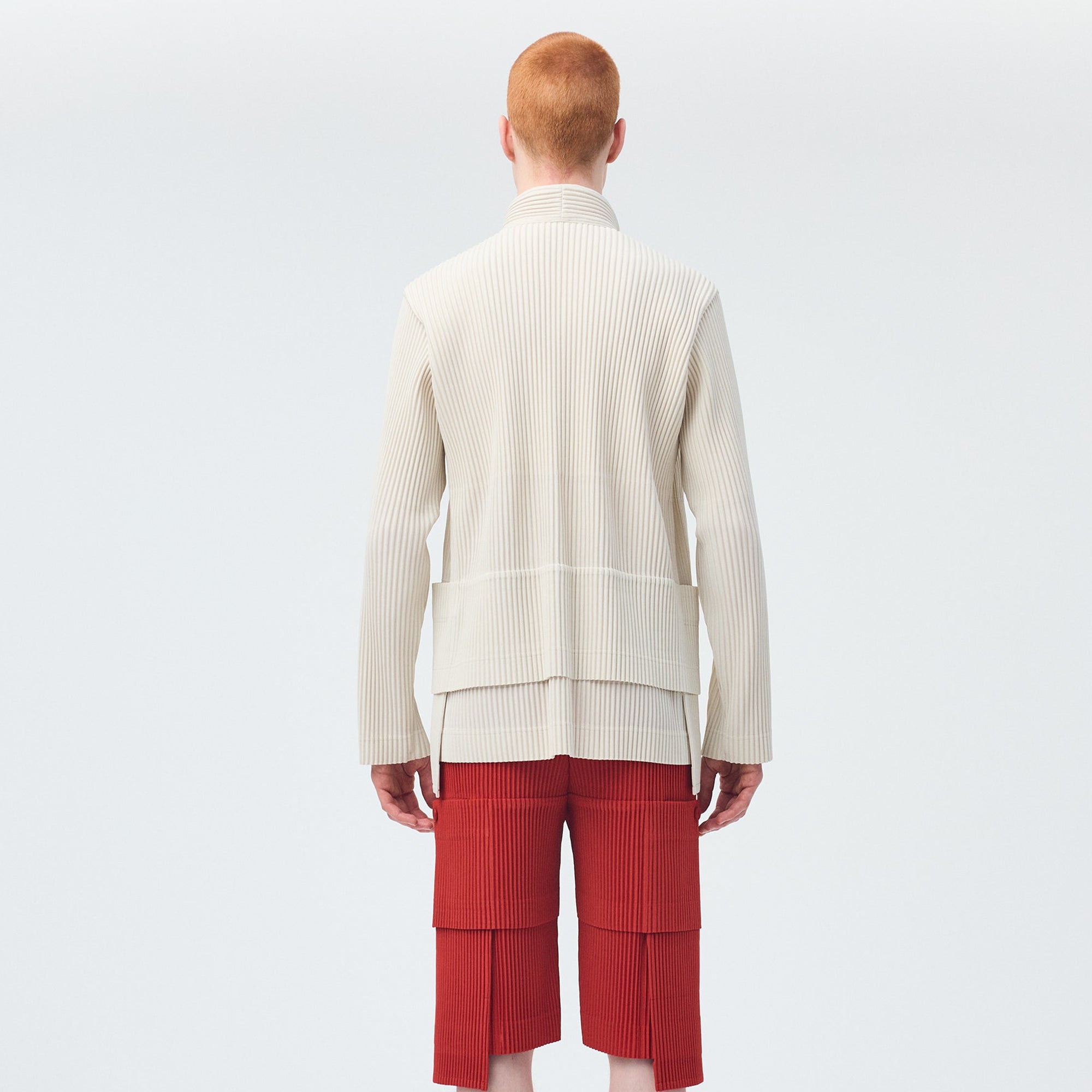 Homme Plissé Issey Miyake Mens Multi-Pocket Shirt