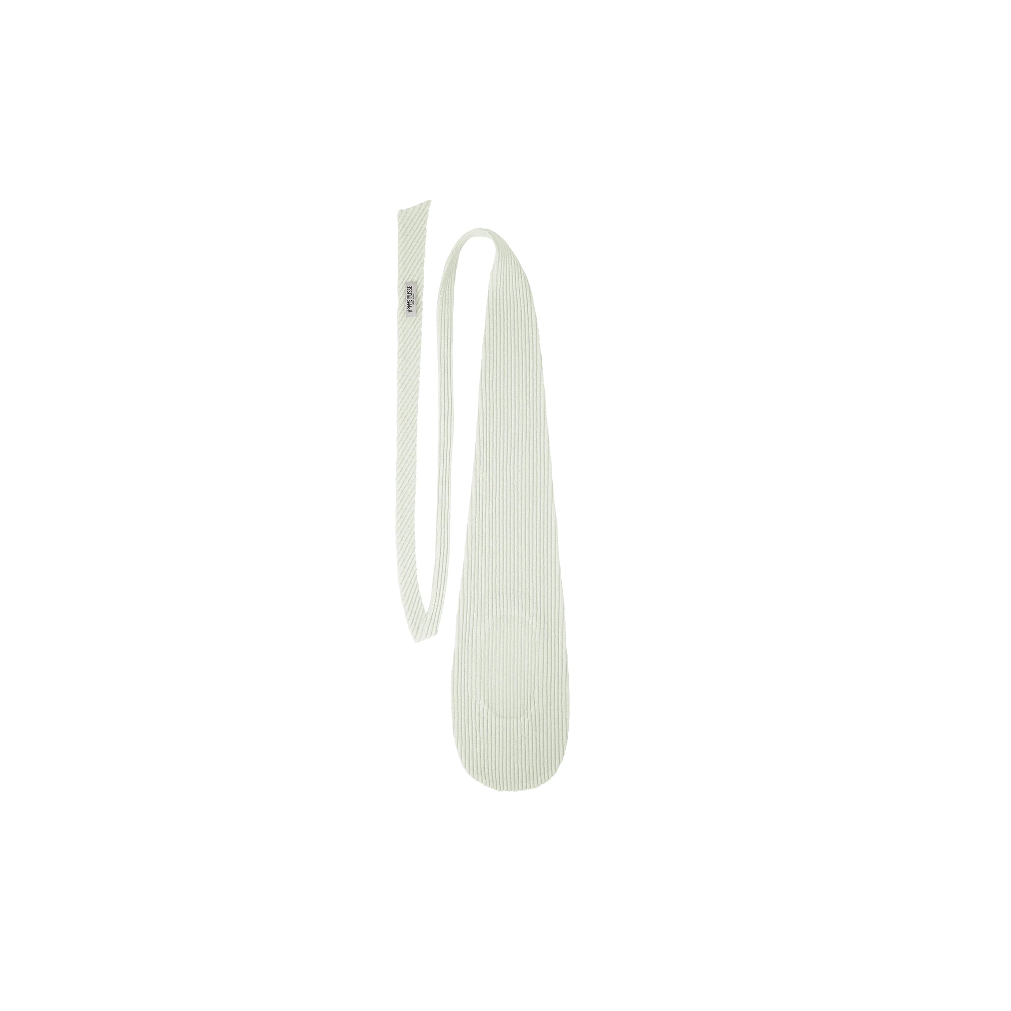 Homme Plissé Issey Miyake Pleated Seersucker Tie