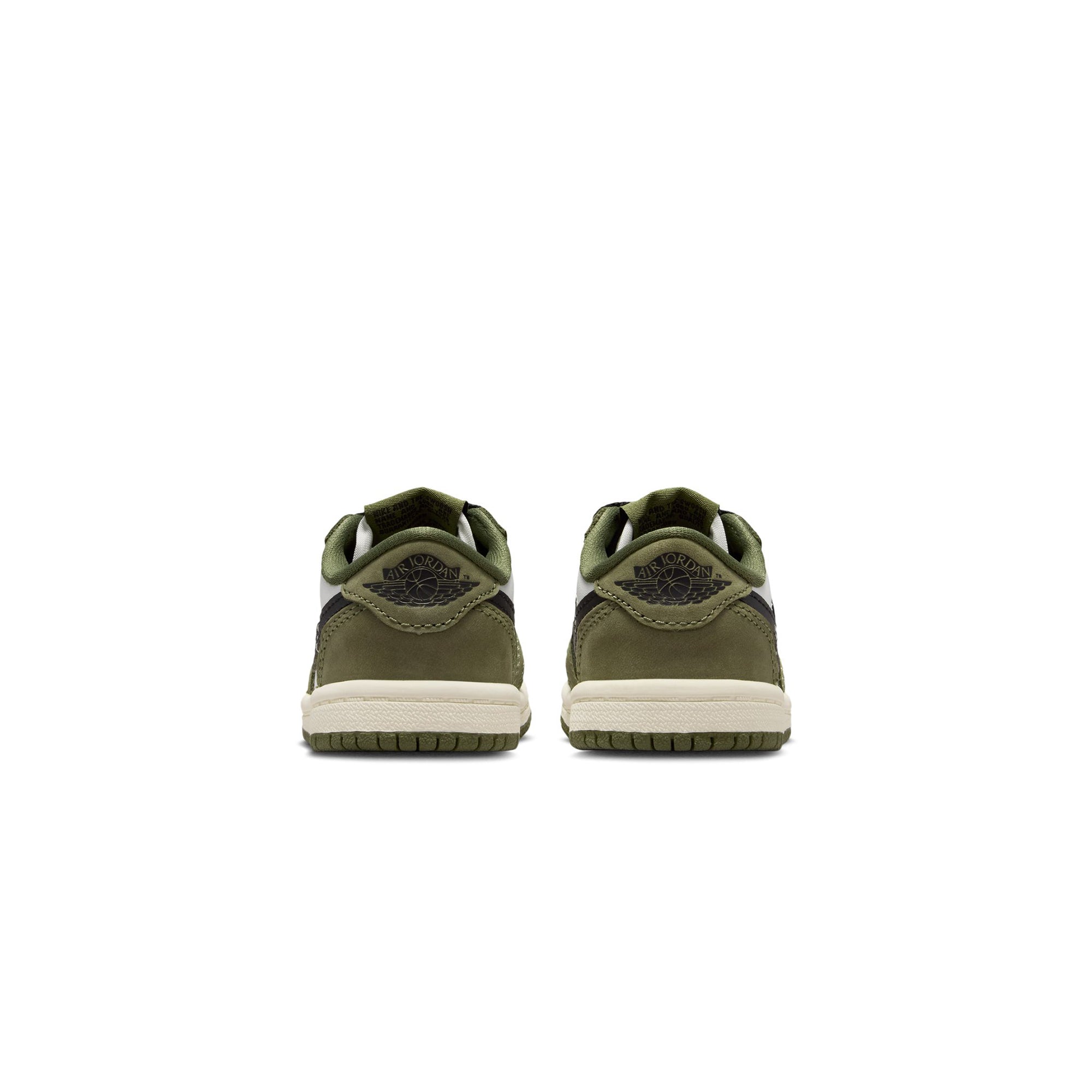 Air Jordan 1 Infants Retro Low "Medium Olive" Shoes