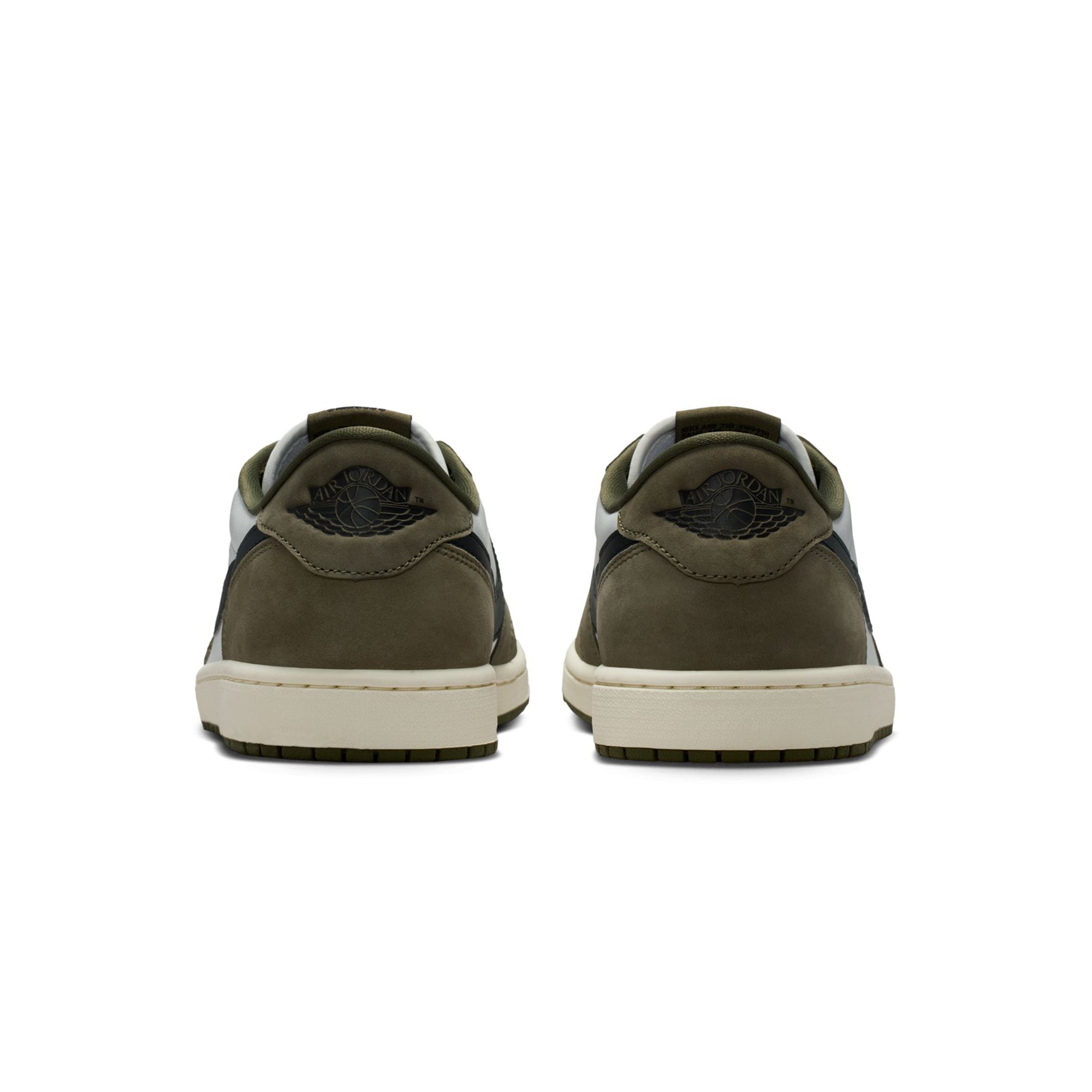 Air Jordan 1 Mens Retro Low "Medium Olive" Shows