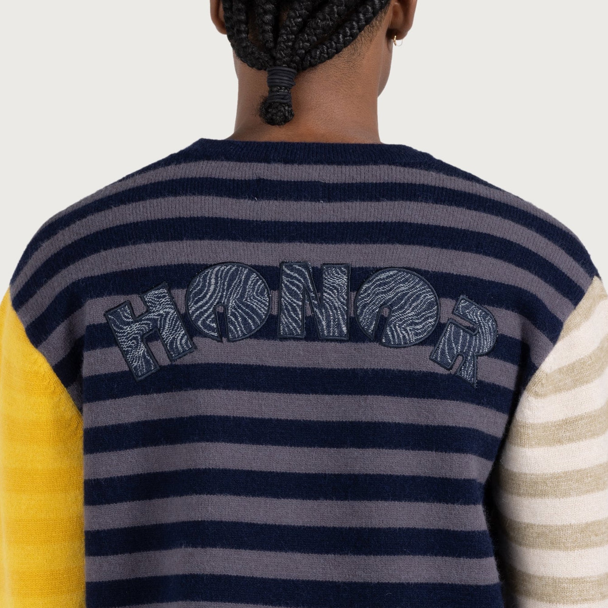 Honor The Gift Mens Multi Stripe Crew Longsleeve