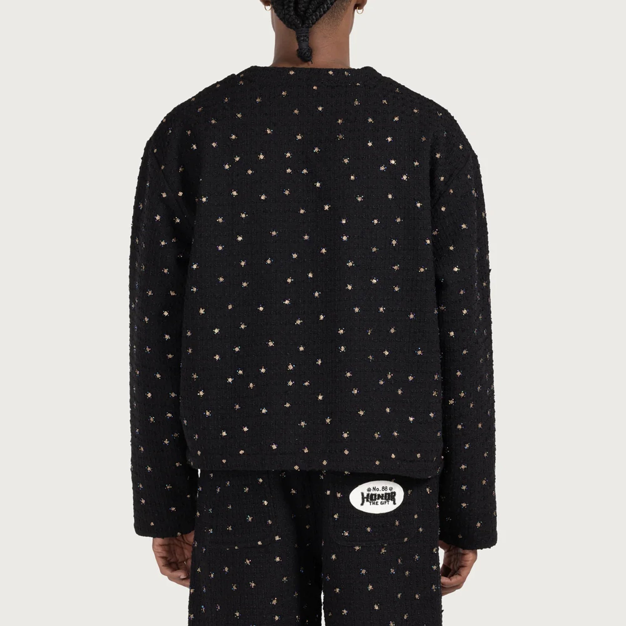 Honor The Gift Mens Beaded Cardigan