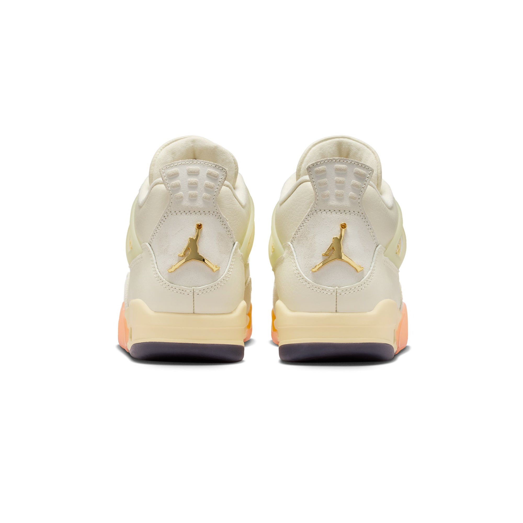 Coconut Milk/muslin-bright Mango Sneakers n a white background