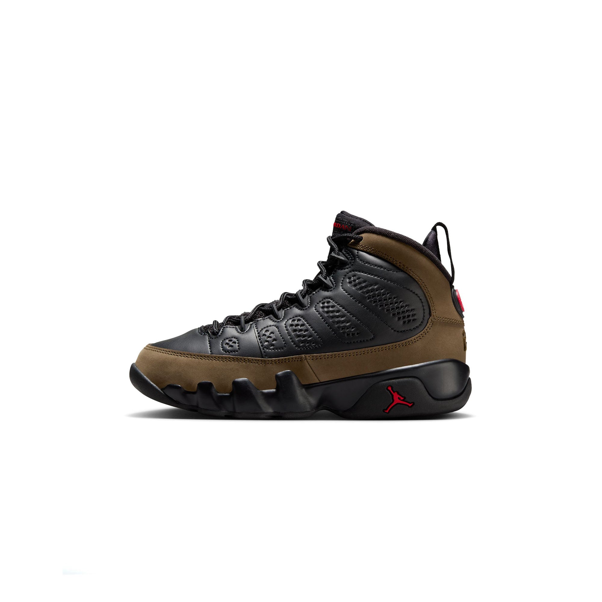 Air Jordan 9 Kids Retro "Olive" Shoes card image