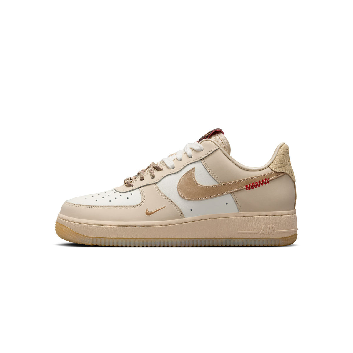 6.5 WOMEN\'S NIKE AIR FORCE 1 07 LX GOLD 898889-012 Women main image 4