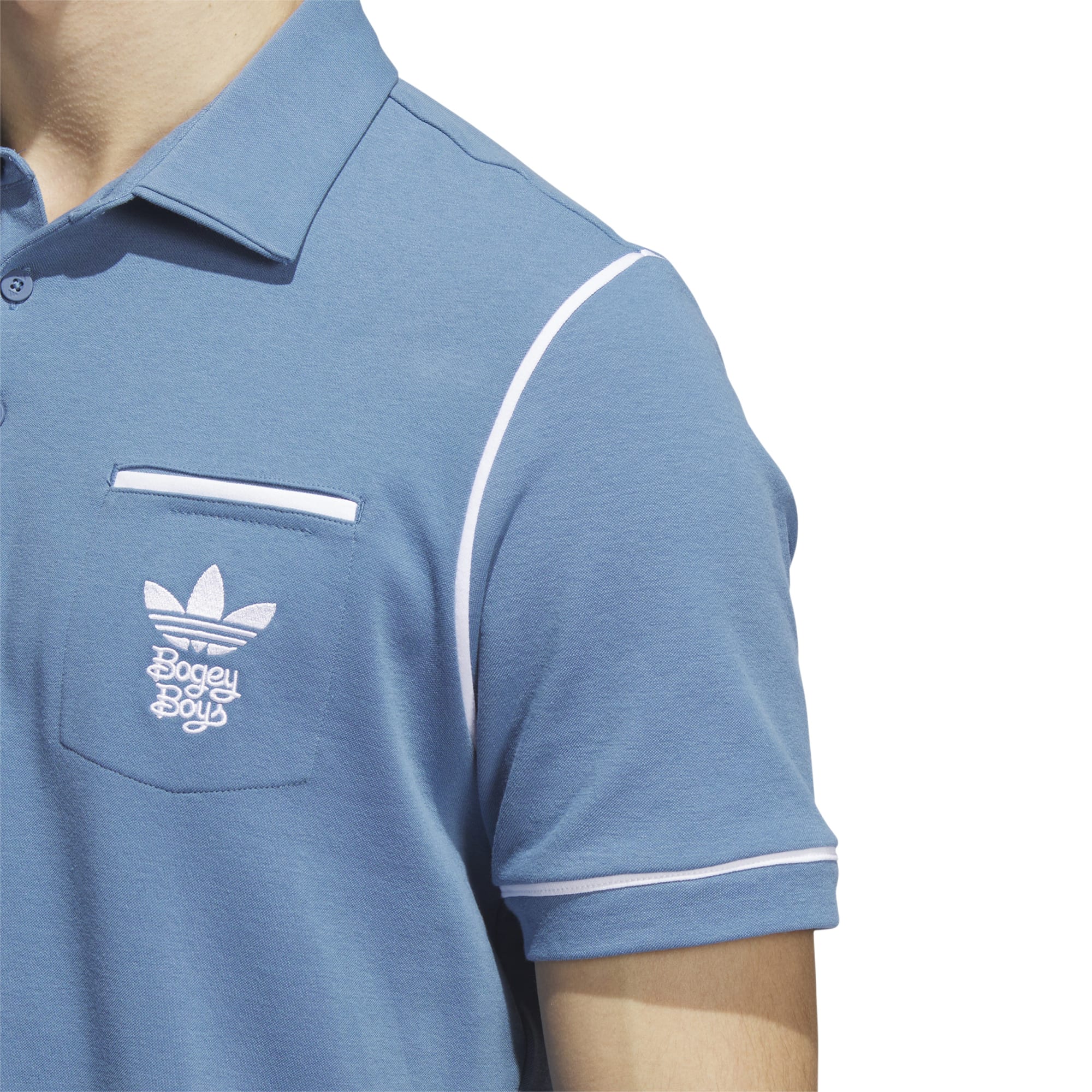 Adidas x Bogey Boys Mens Polo Shirt