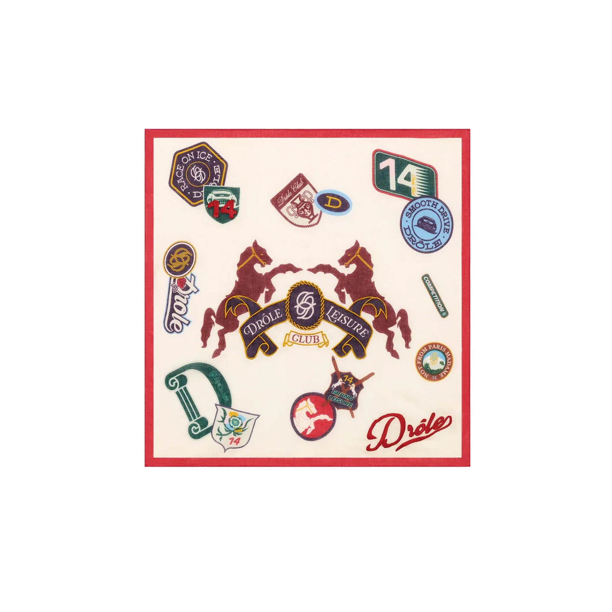 Drole De Monsieur Le Foulard Racing Bandana – Extra Butter