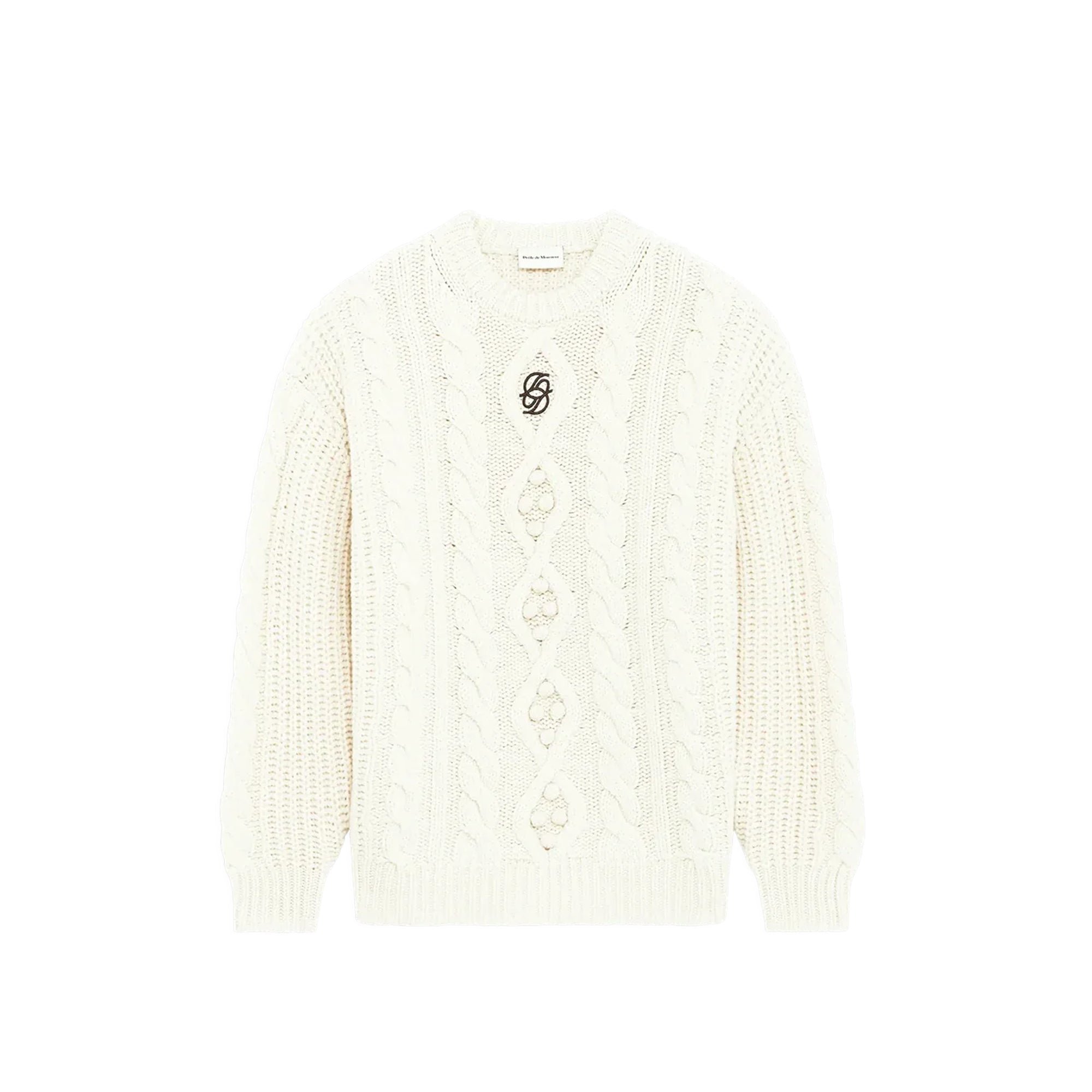 Drole De Monsieur Mens La Maille Torsade Knit Sweater card image