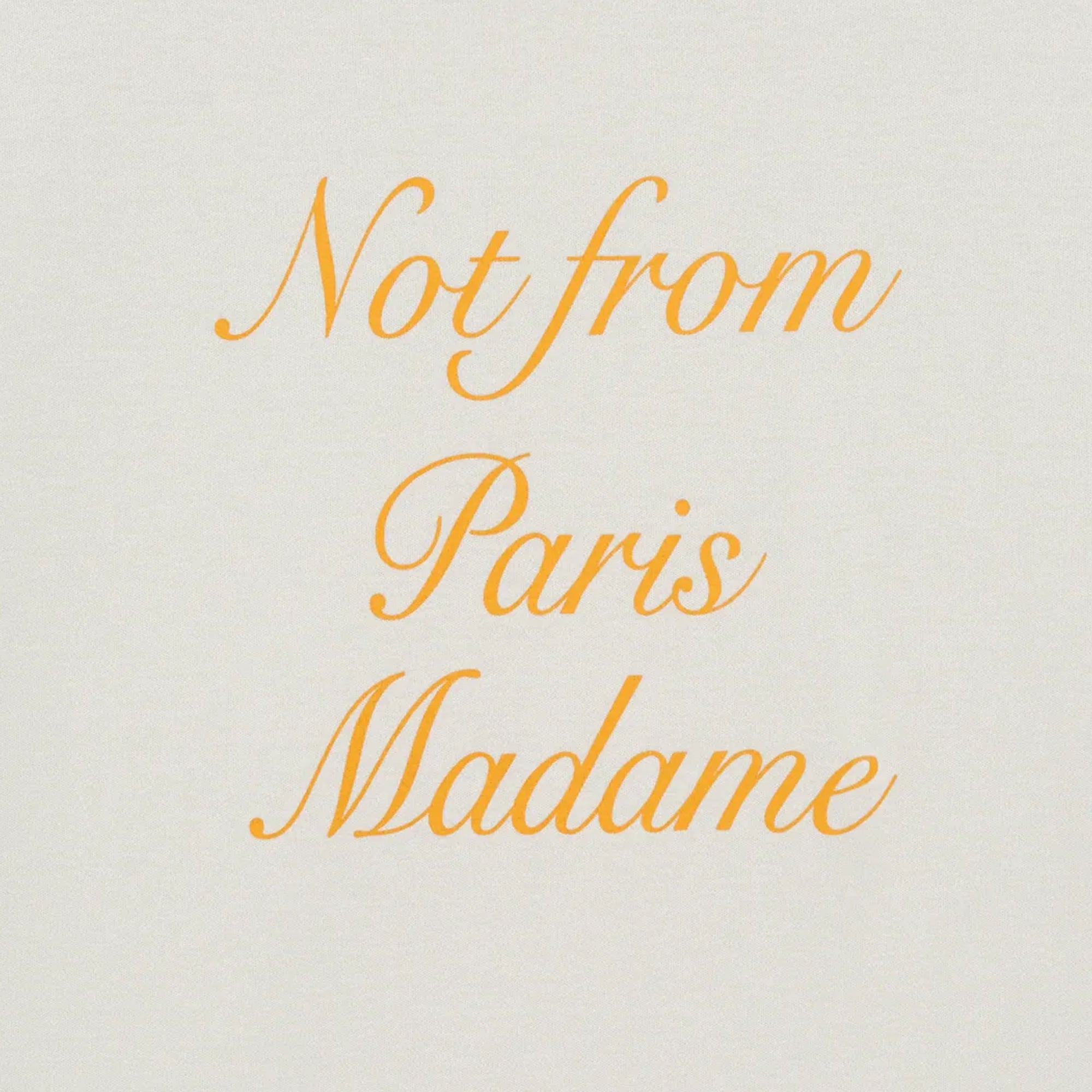 Drole De Monsieur Mens Le Slogan Calligraphy Tee