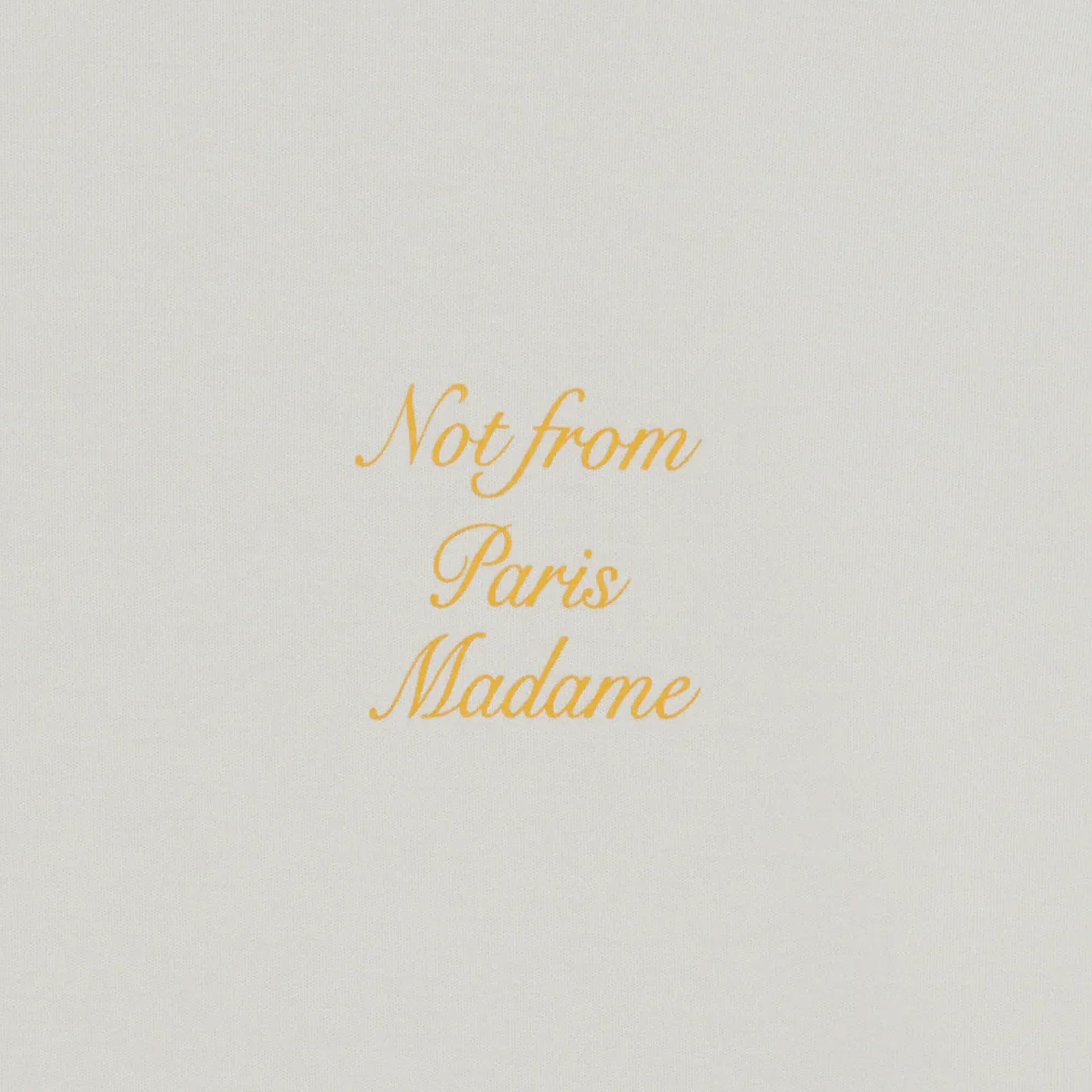 Drole De Monsieur Mens Le Slogan Calligraphy Tee