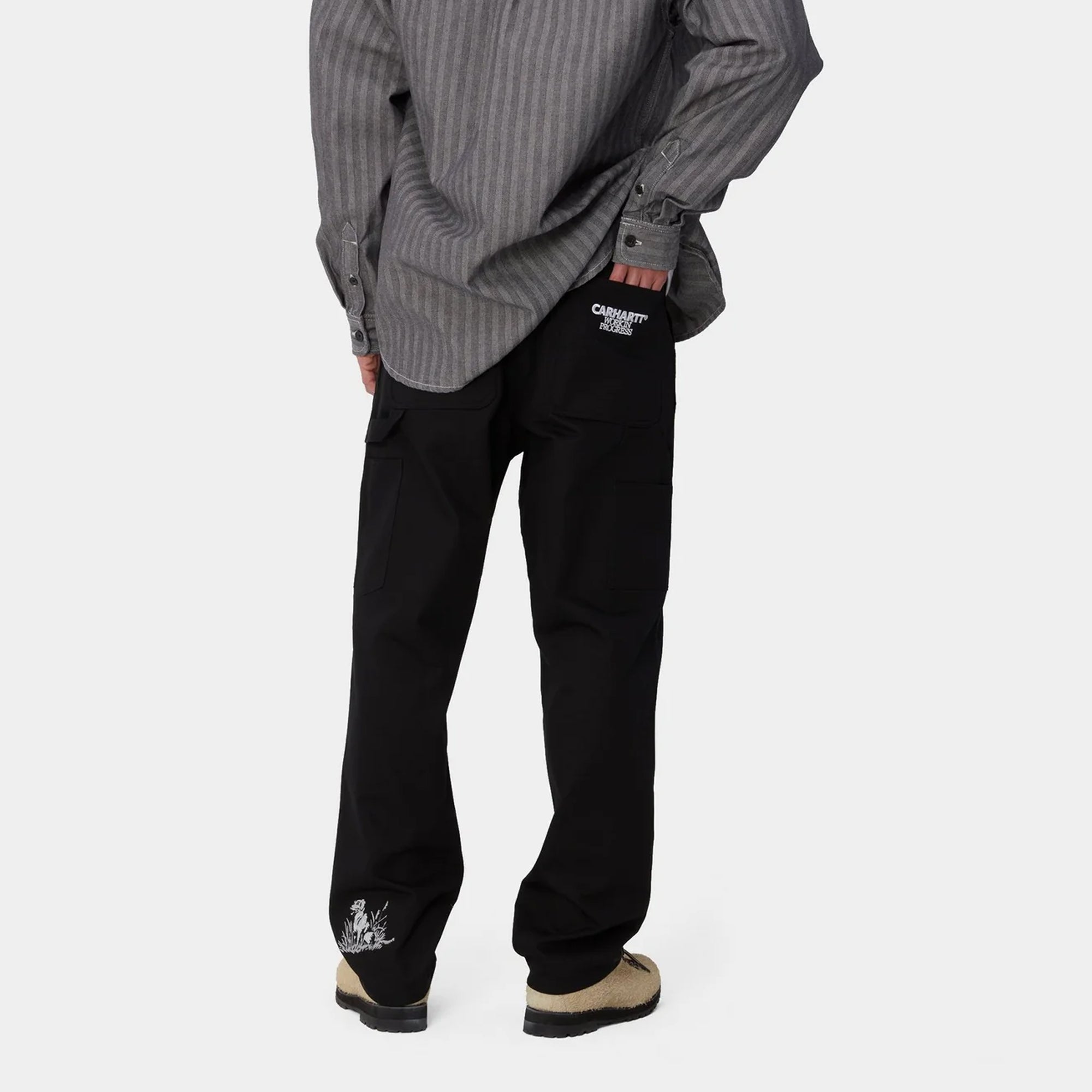 Carhartt WIP Mens Ducks Single Knee Pants – Extra Butter Carhartt WIP Mens Ducks Single Knee Pants – Extra Butter