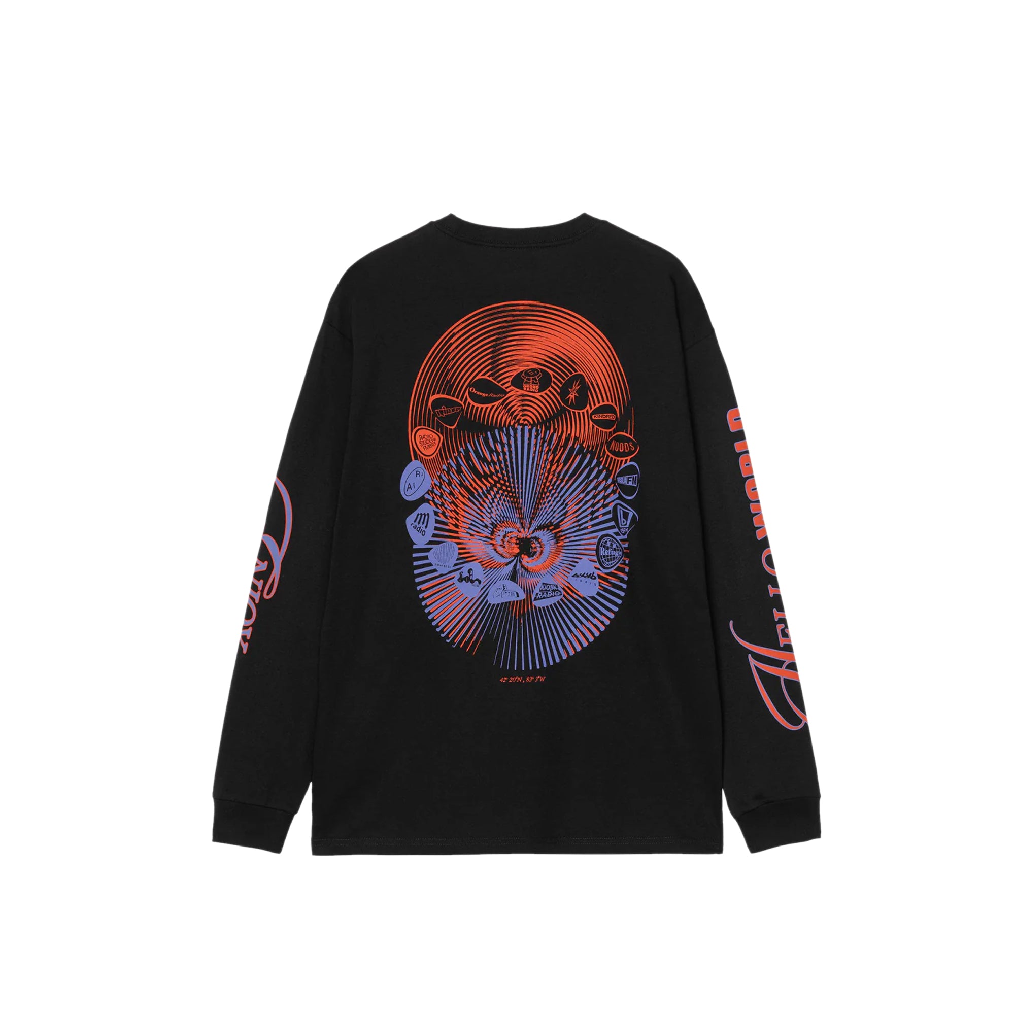 Carhartt WIP x Audio Archives Mens Longsleeve Tee – Extra Butter