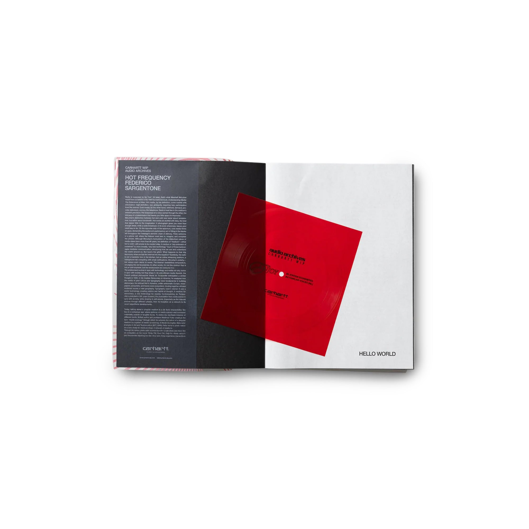 Carhartt WIP x Audio Archives Book