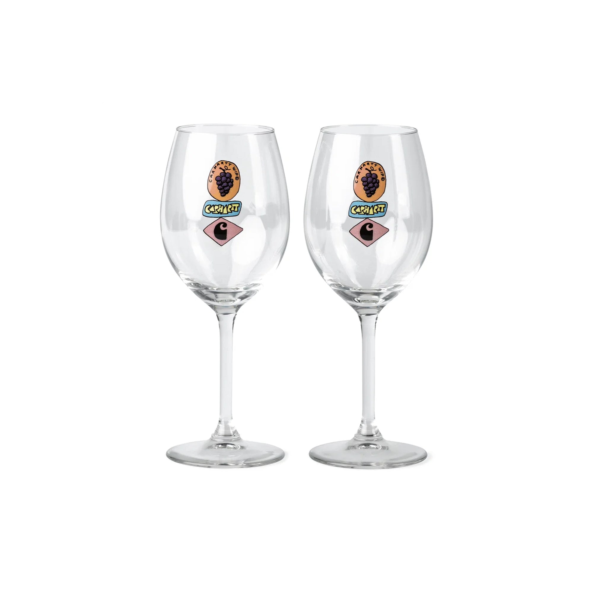 Carhartt WIP Stacked Grapes Wine Glass Set