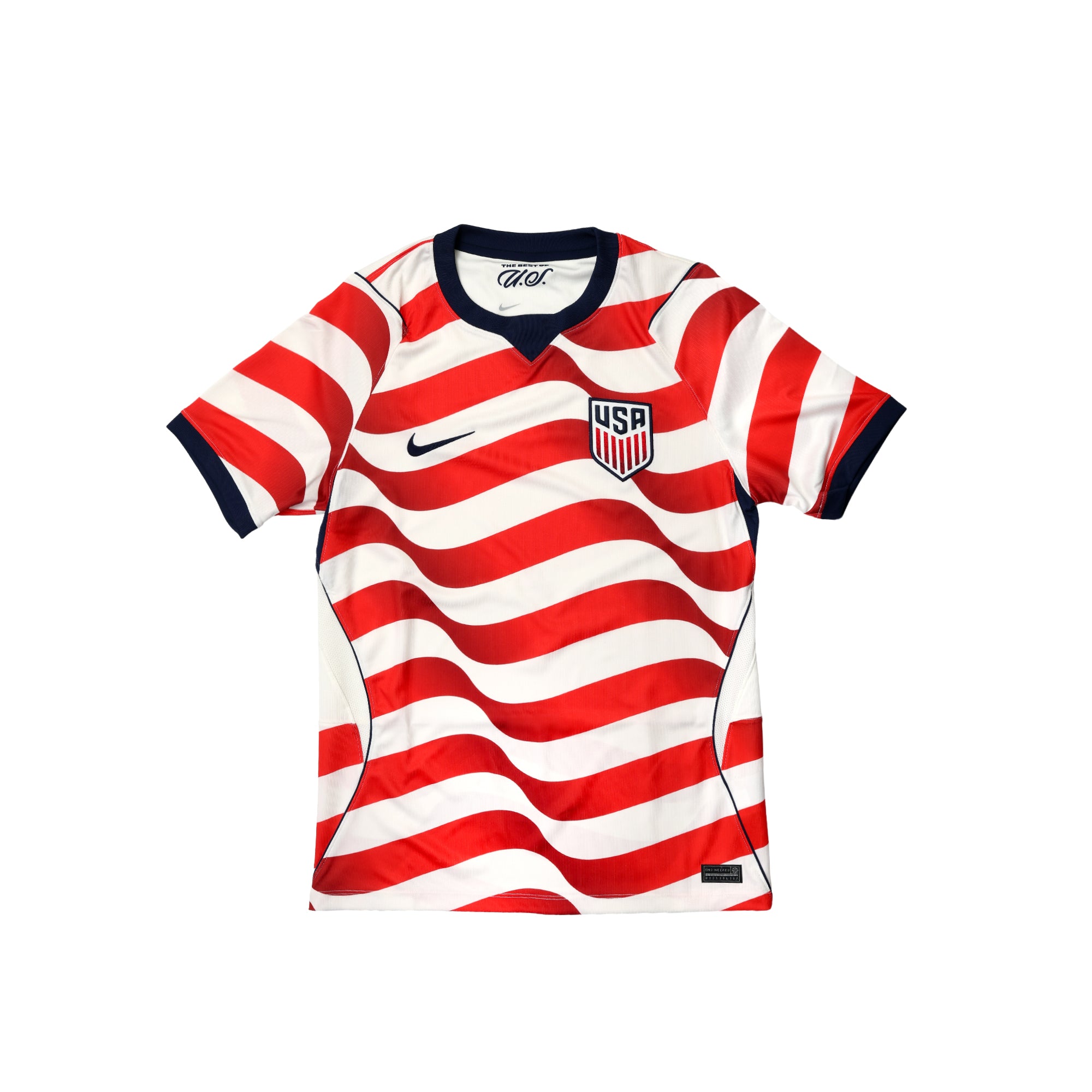 Nike Mens USA Dri-Fit Shortsleeve Stadium Home Jersey card image