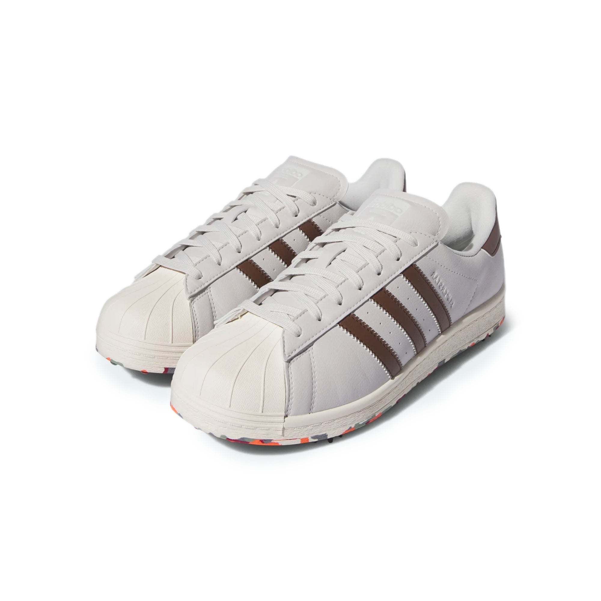 Adidas Mens Superstar Golf Shoes Extra Butter Adidas Mens Superstar Golf Shoes Extra Butter