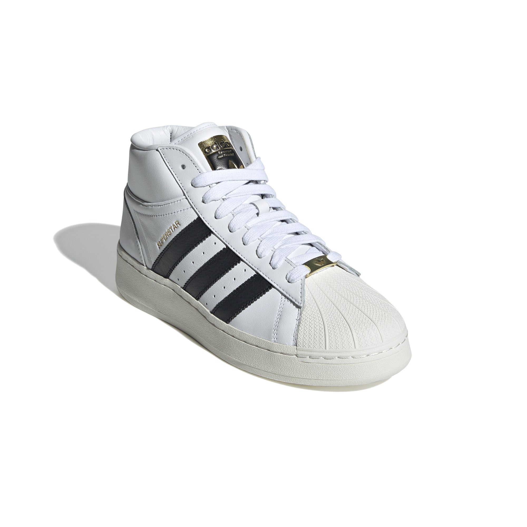 High top adidas superstars Clearance