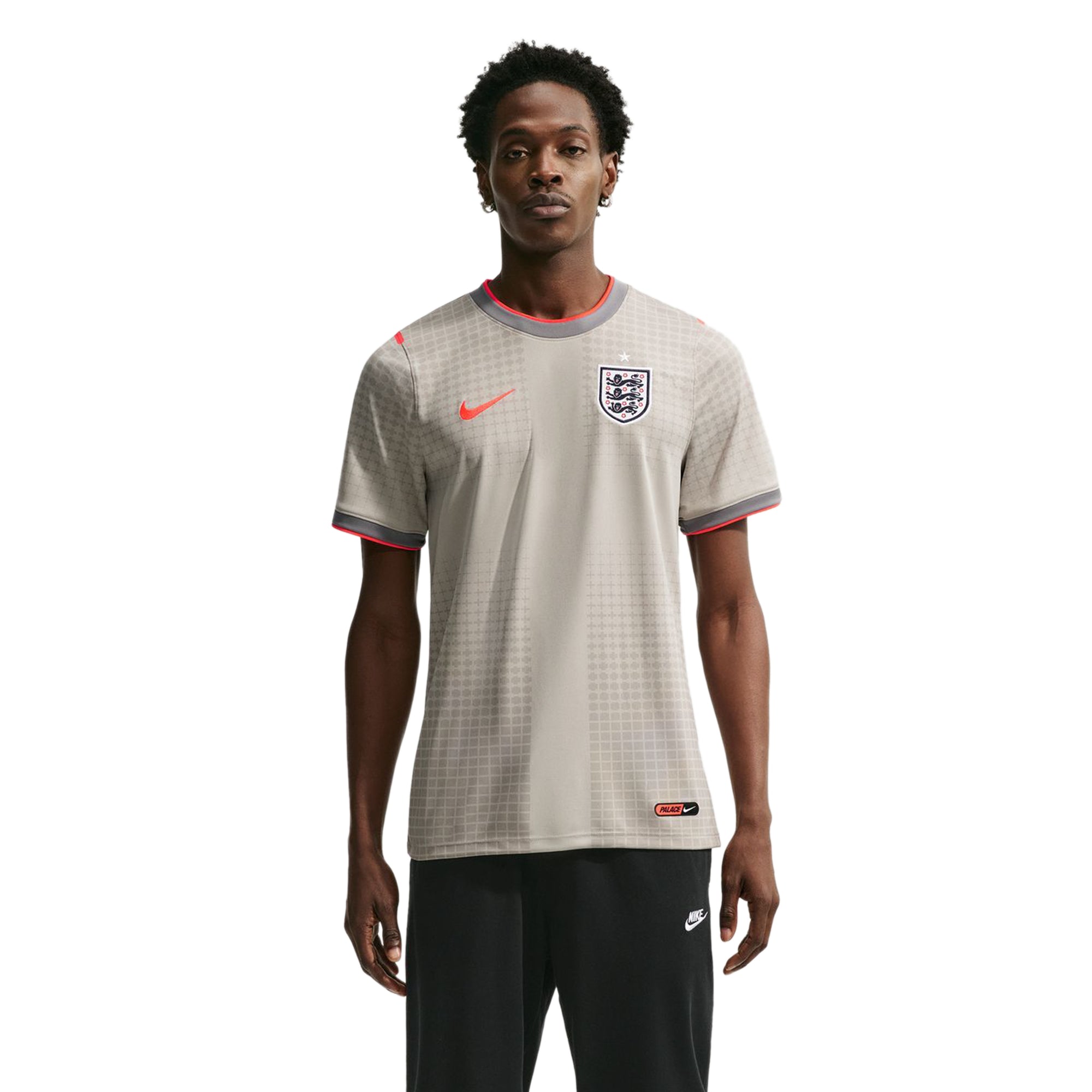 Nike Mens England x Palace Academy Pro Short-Sleeve Soccer Tee