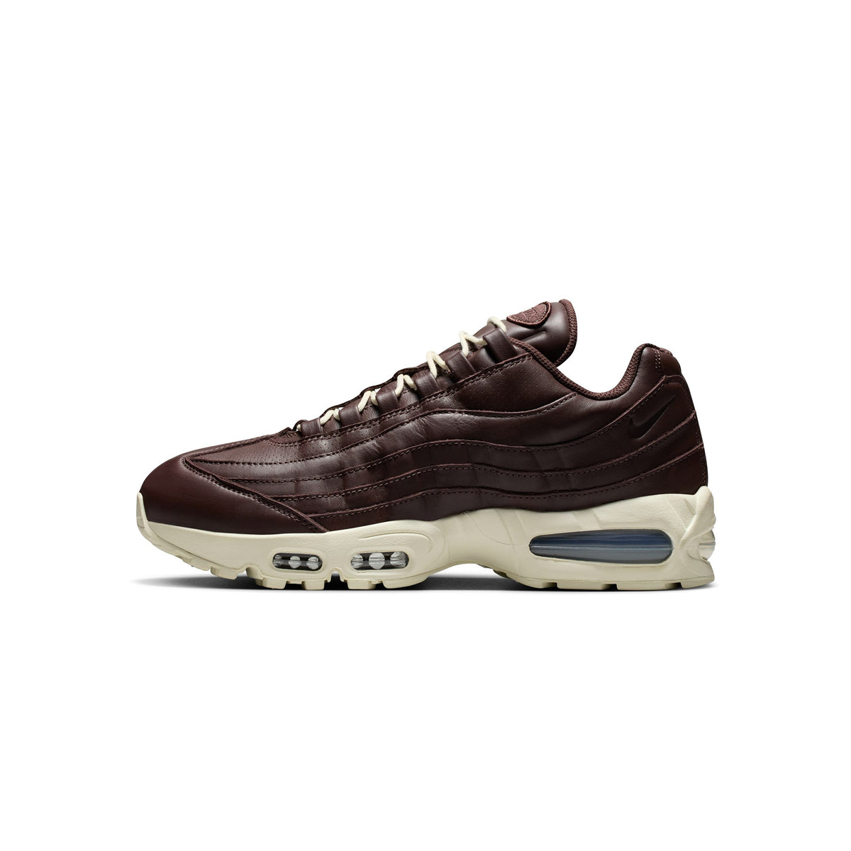 Nike Mens Air Max 95 Big Bubble Leather Shoes – Extra Butter display picture 1