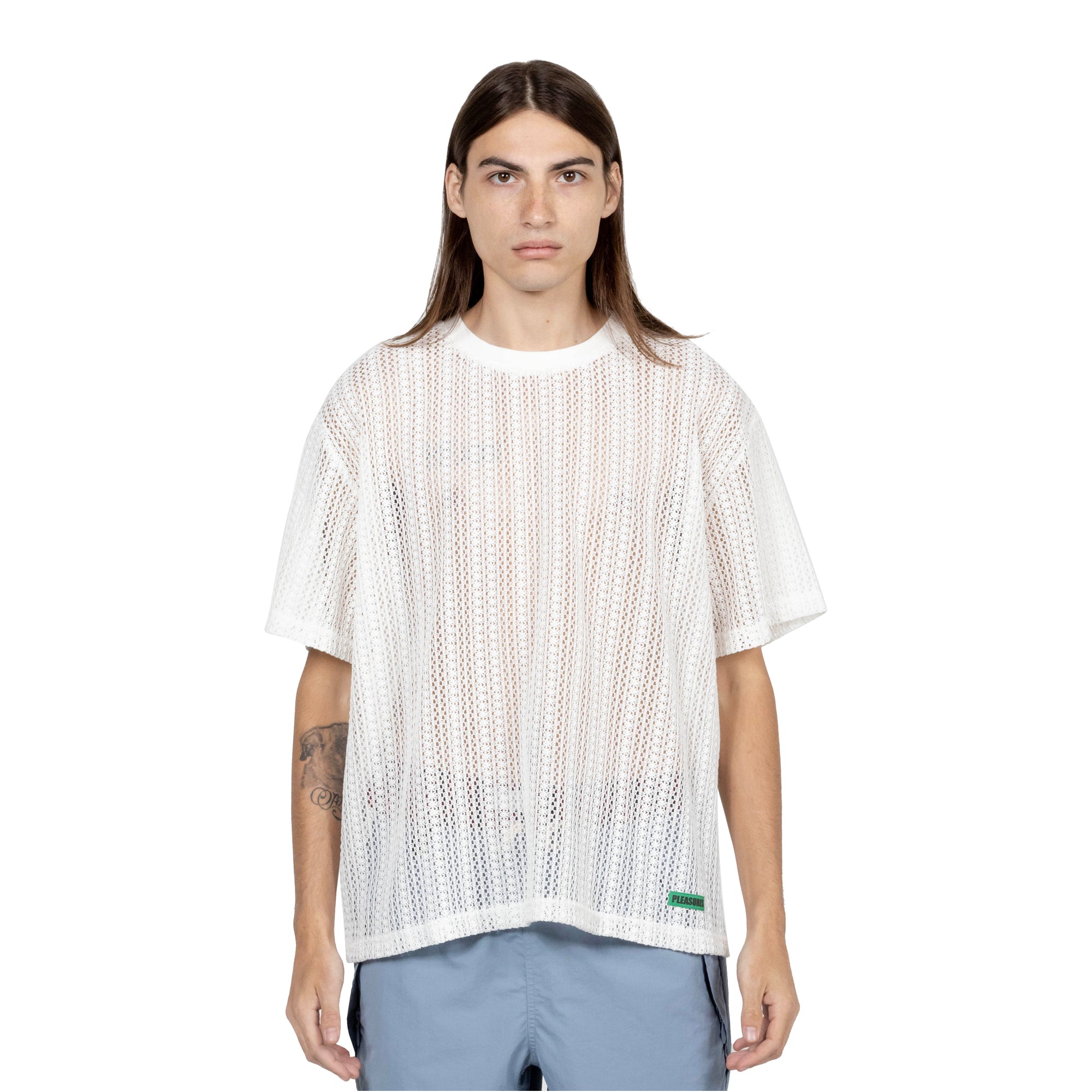 Pleasures Mens Impact Mesh SS Shirt