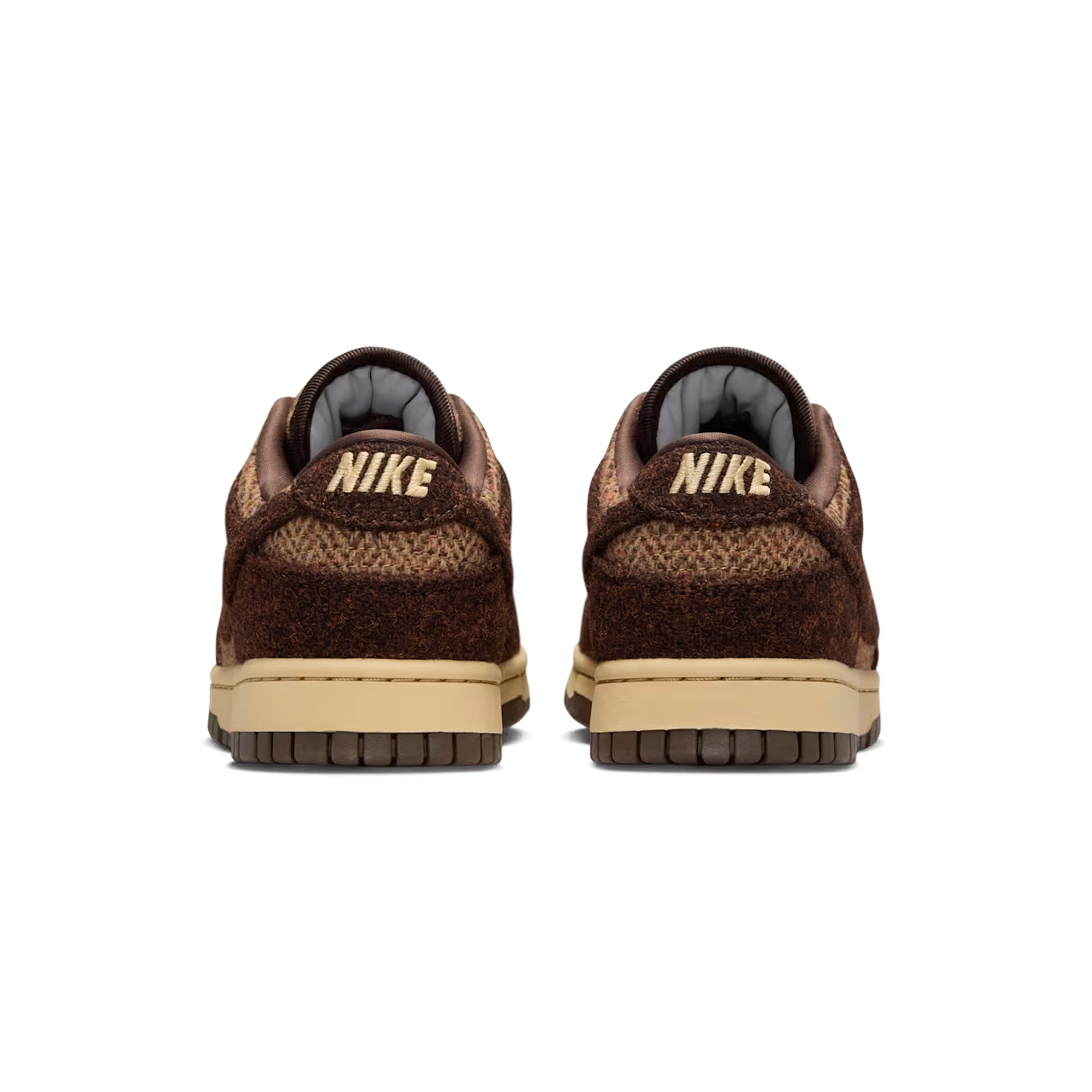 Nike x Harris Tweed Womens Dunk Low "Sesame" Shoes
