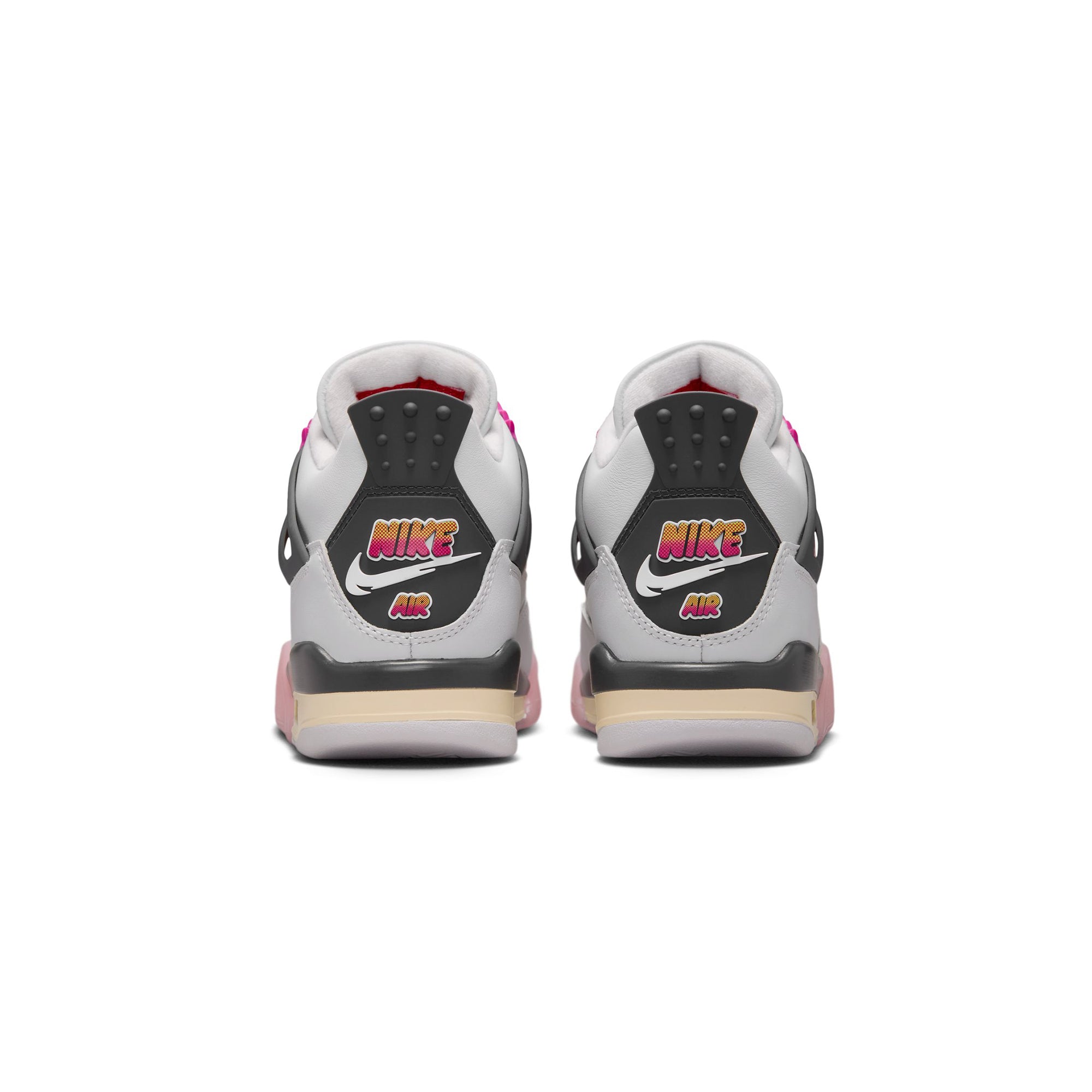 Off White/fire Pink-anthracite Sneakers on a white background