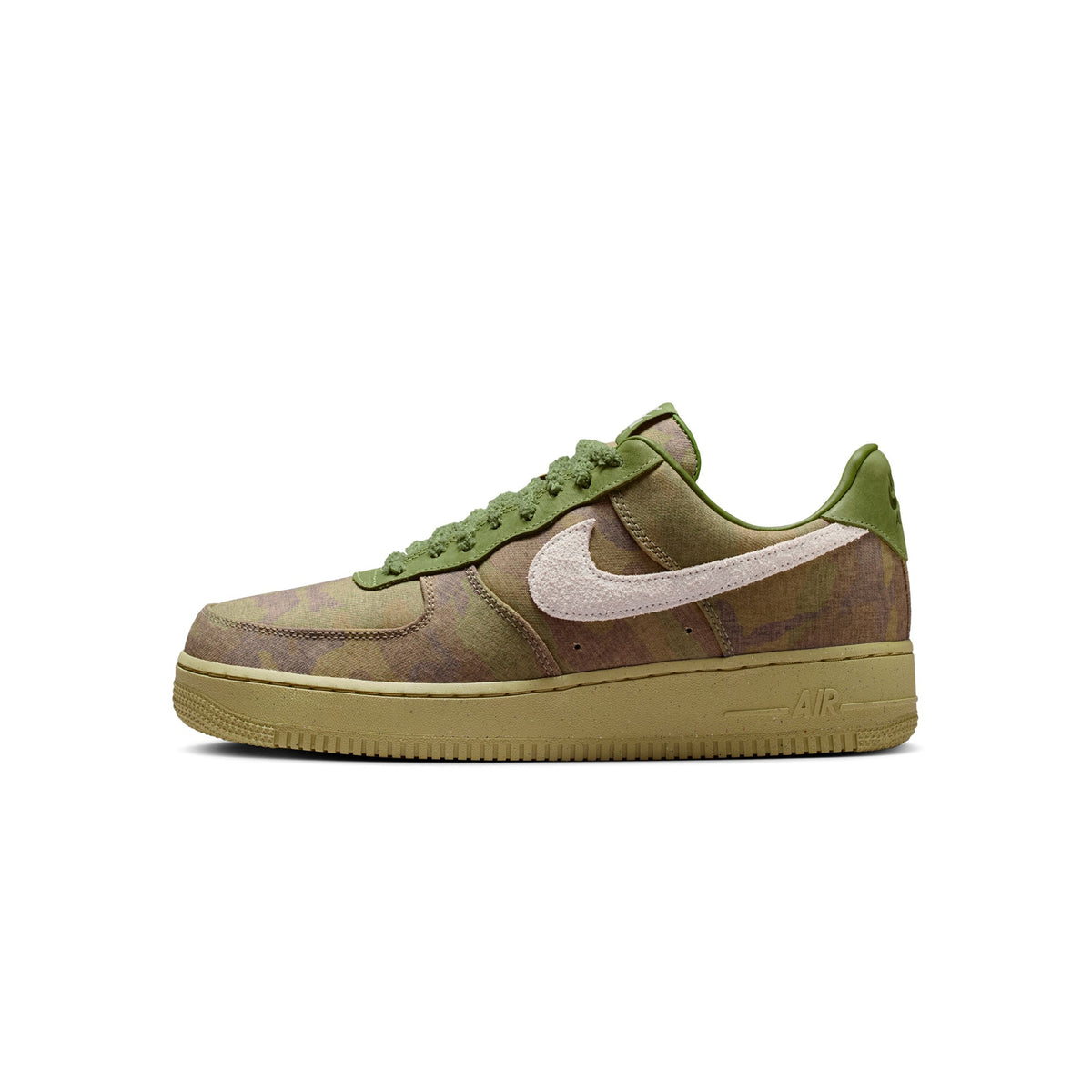 Nike Air Force 1 Low Premium Camper Green Gum Sole Shoes Unisex M=8 W=9.5 Nike Mens Air Force 1 Low Shoes – Extra Butter main image 3