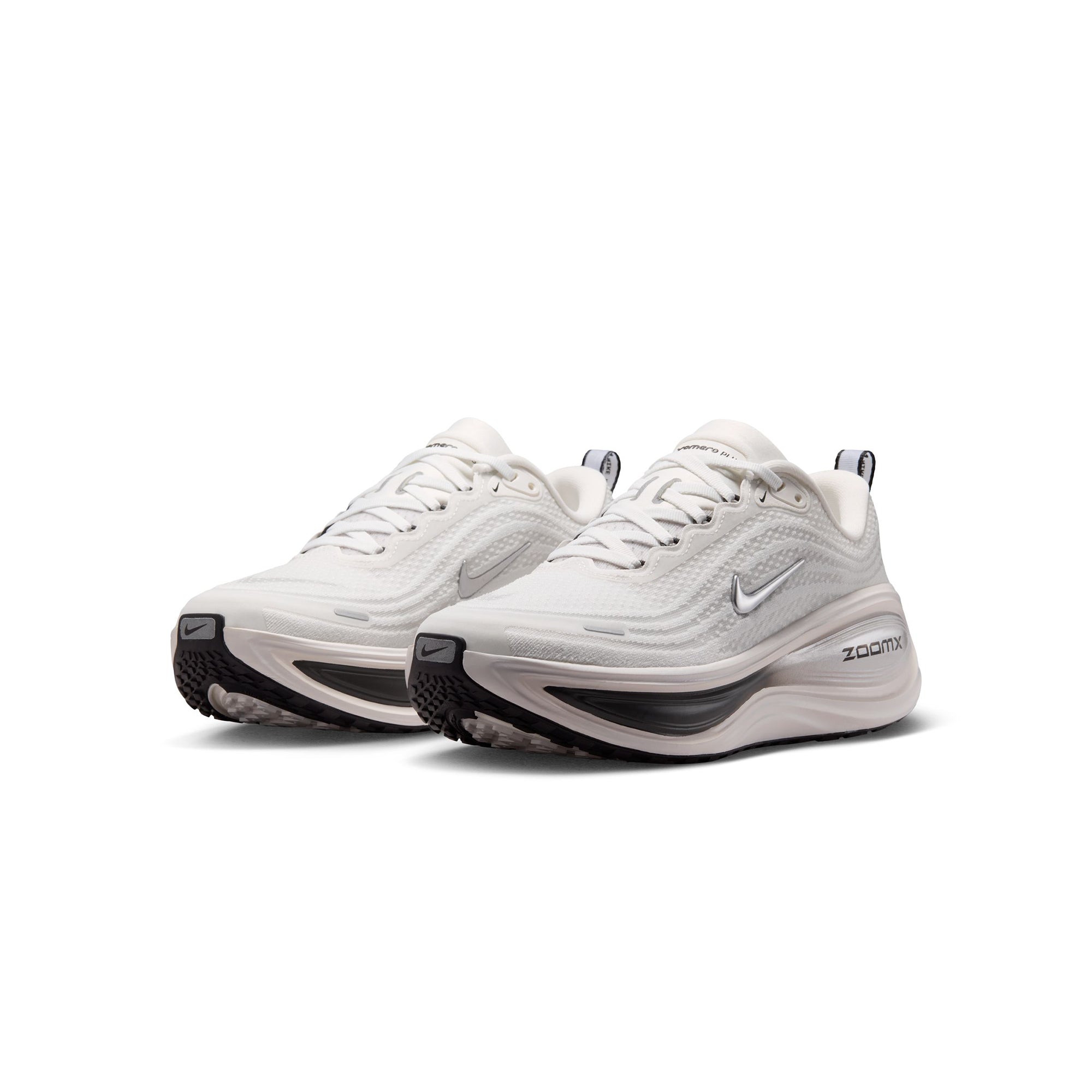 Summit White/metallic Silver-sail Sneakers on a white background