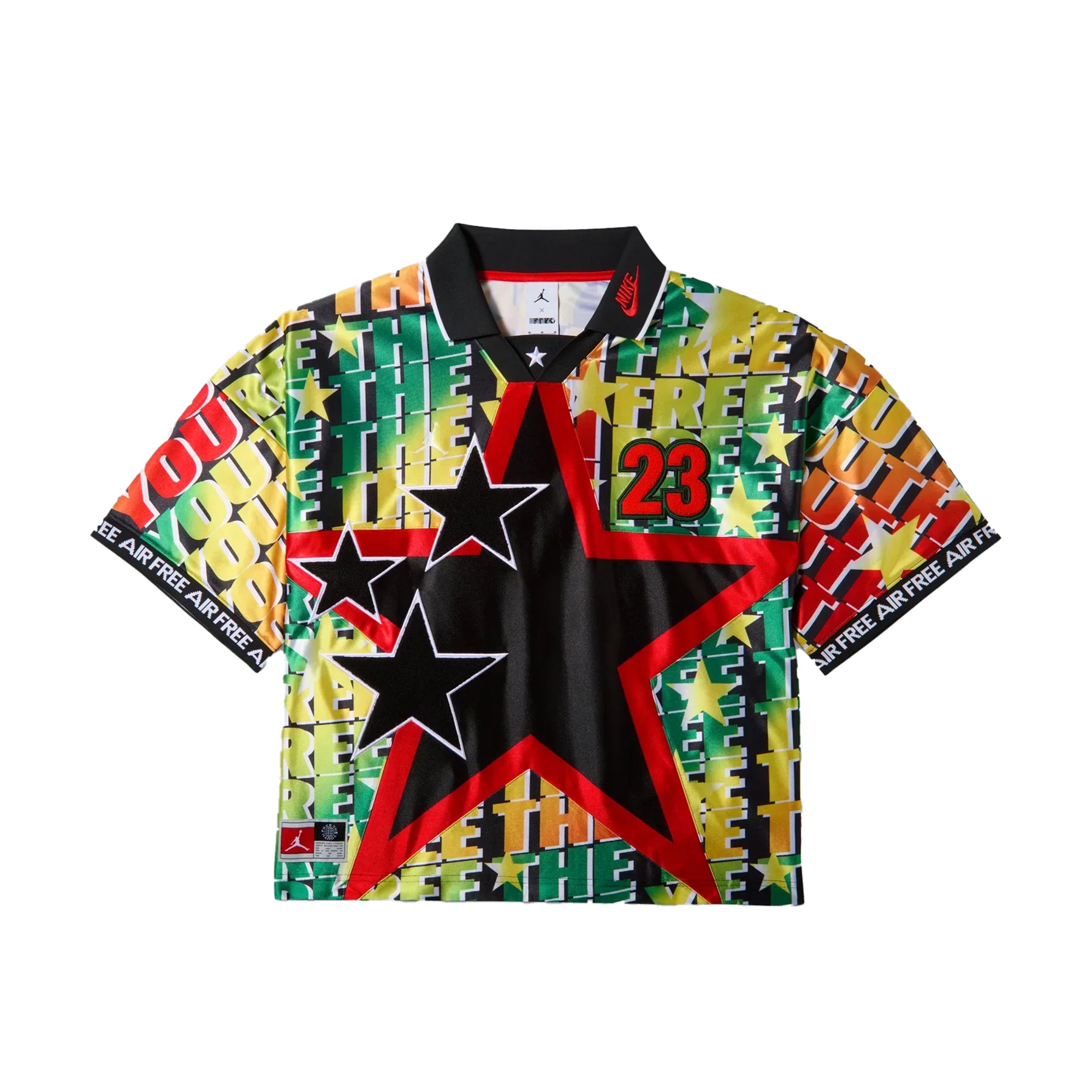 Air Jordan x Free The Youth Mens Football Jersey card image
