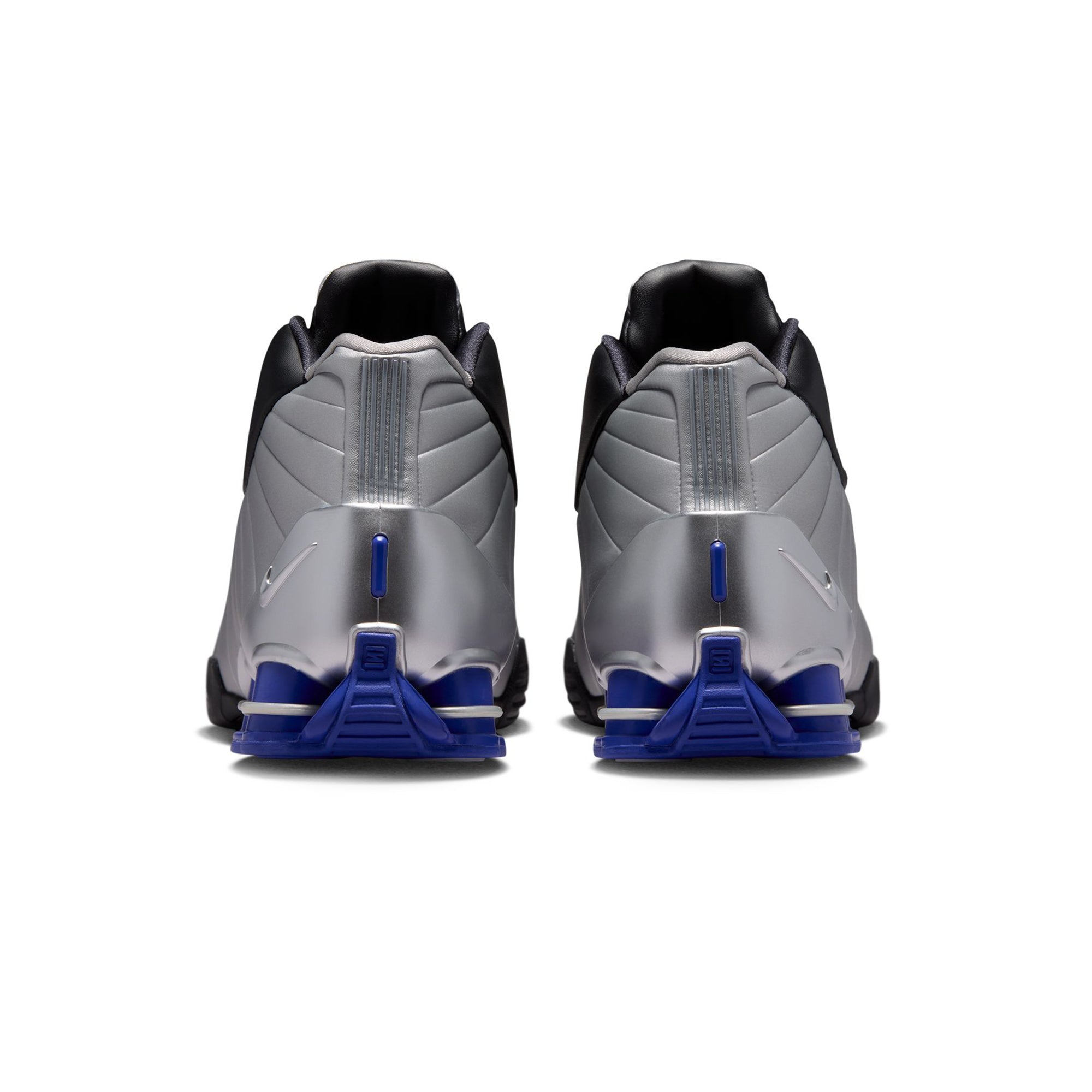 Black/metallic Silver-lapis Sneakers on a white background