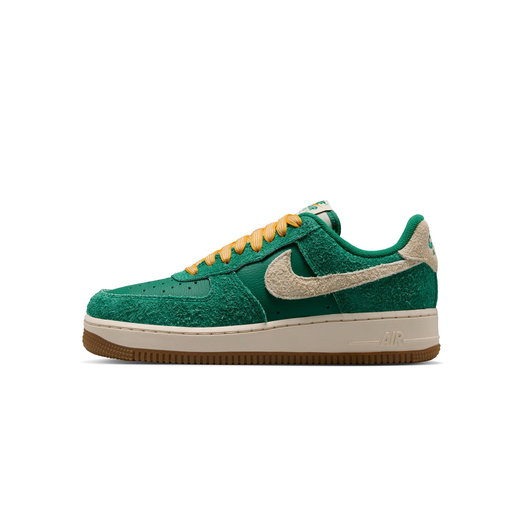 Malachite/coconut Milk-university Gold Sneakers on a white background