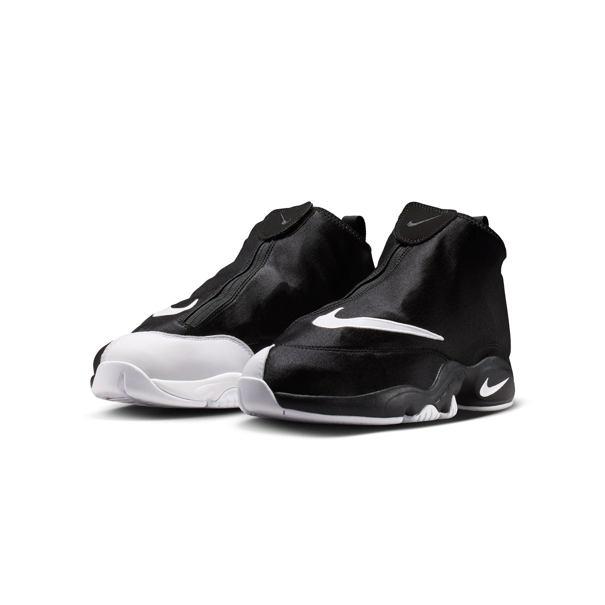 Black/white-university Red Sneakers on a white background