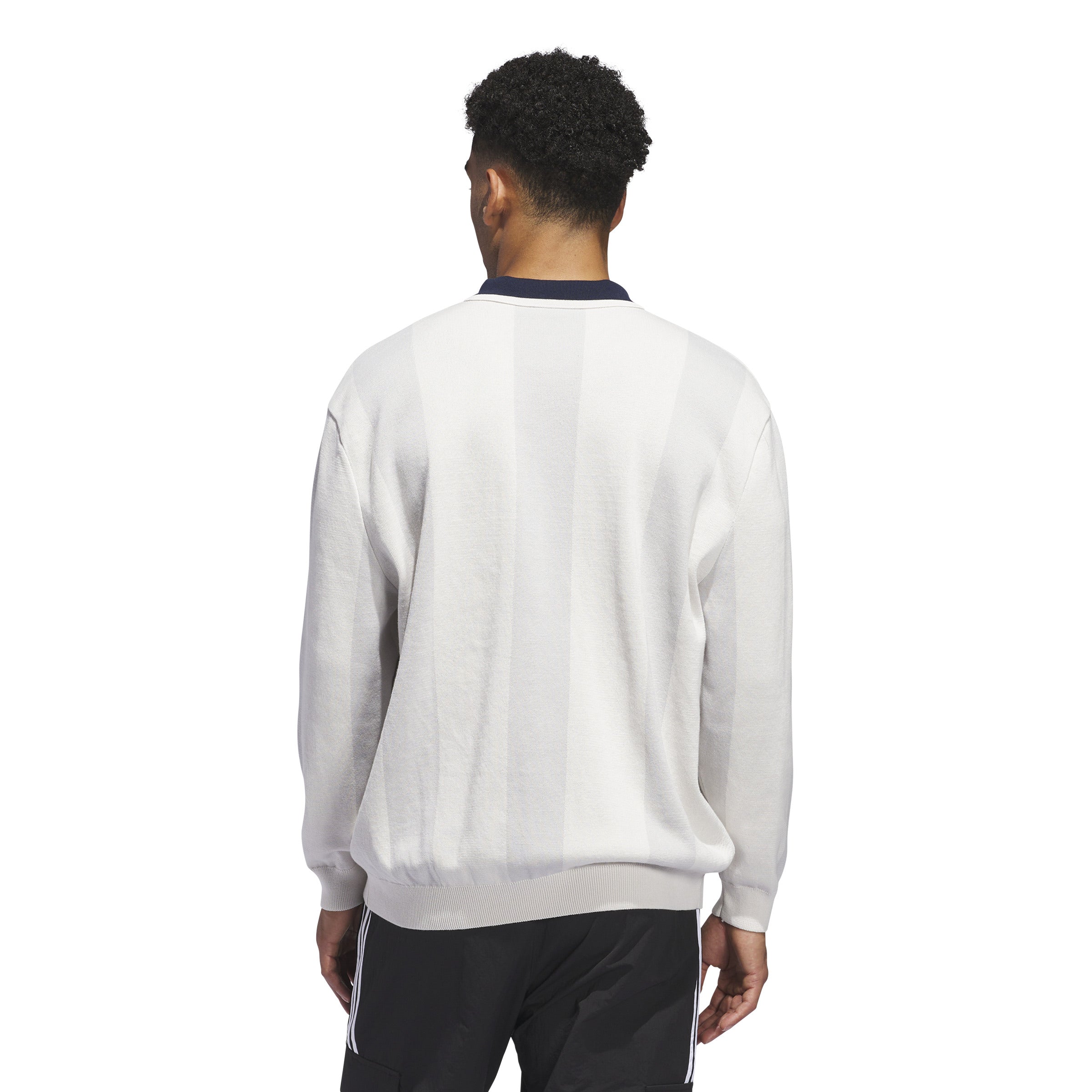 Adidas Golf Mens Rolling Links Long Sleeve Polo Shirt – Extra Butter