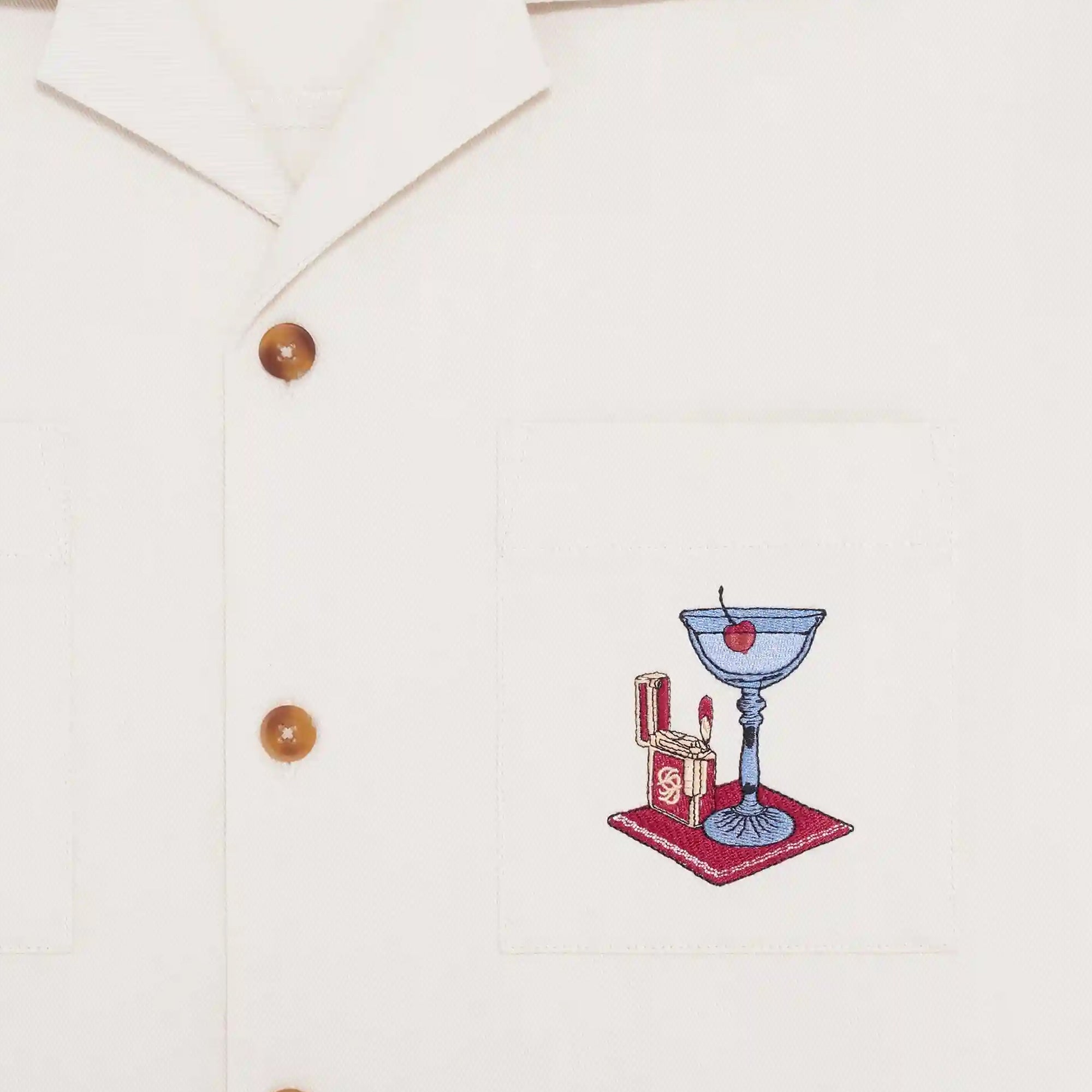 Drôle de Monsieur Mens Chemise Cocktail Shirt