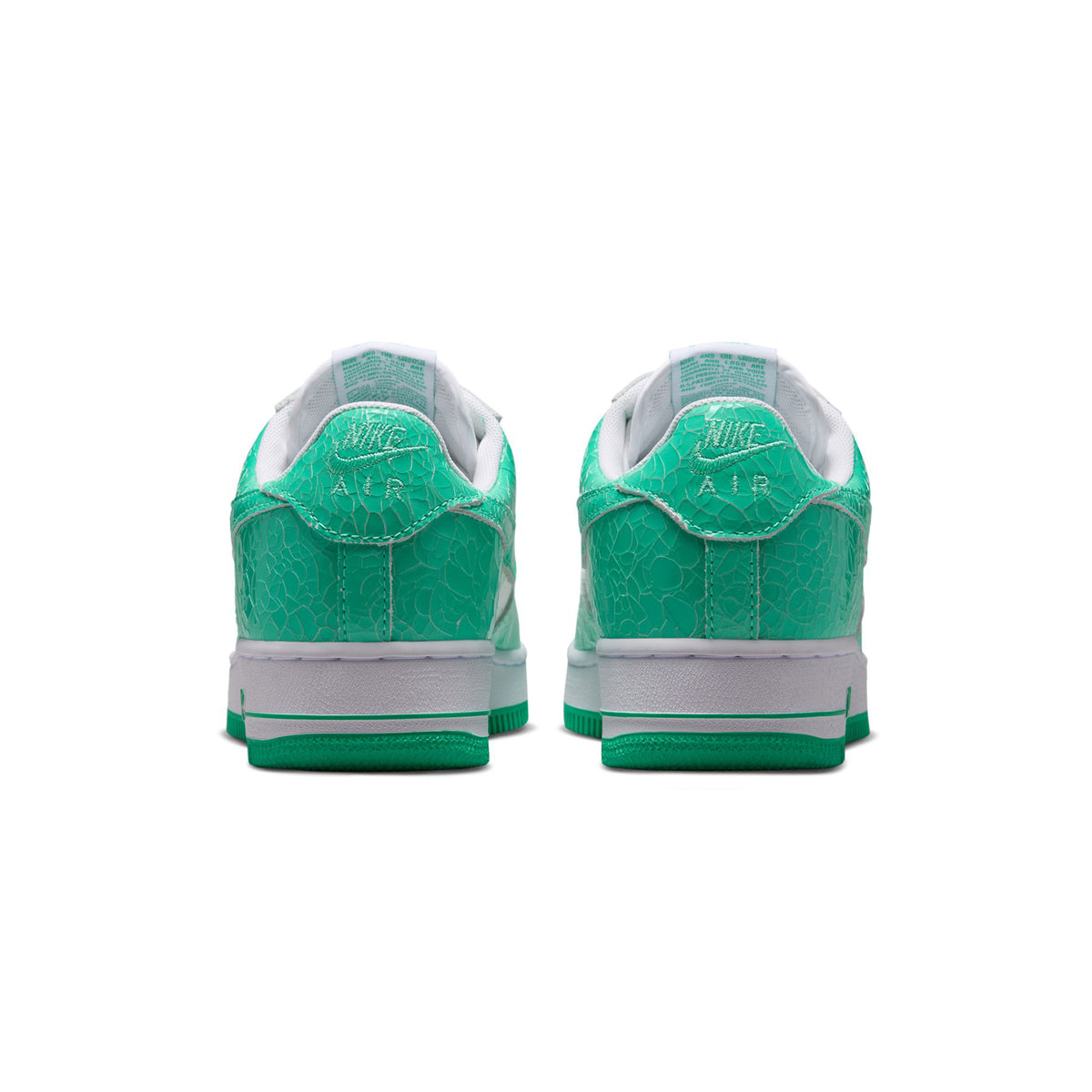 Nike Mens Air Force 1 Cracked Leather Shoes