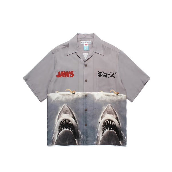 Wacko Maria Mens Jaws S/S Hawaiian Shirt – Extra Butter