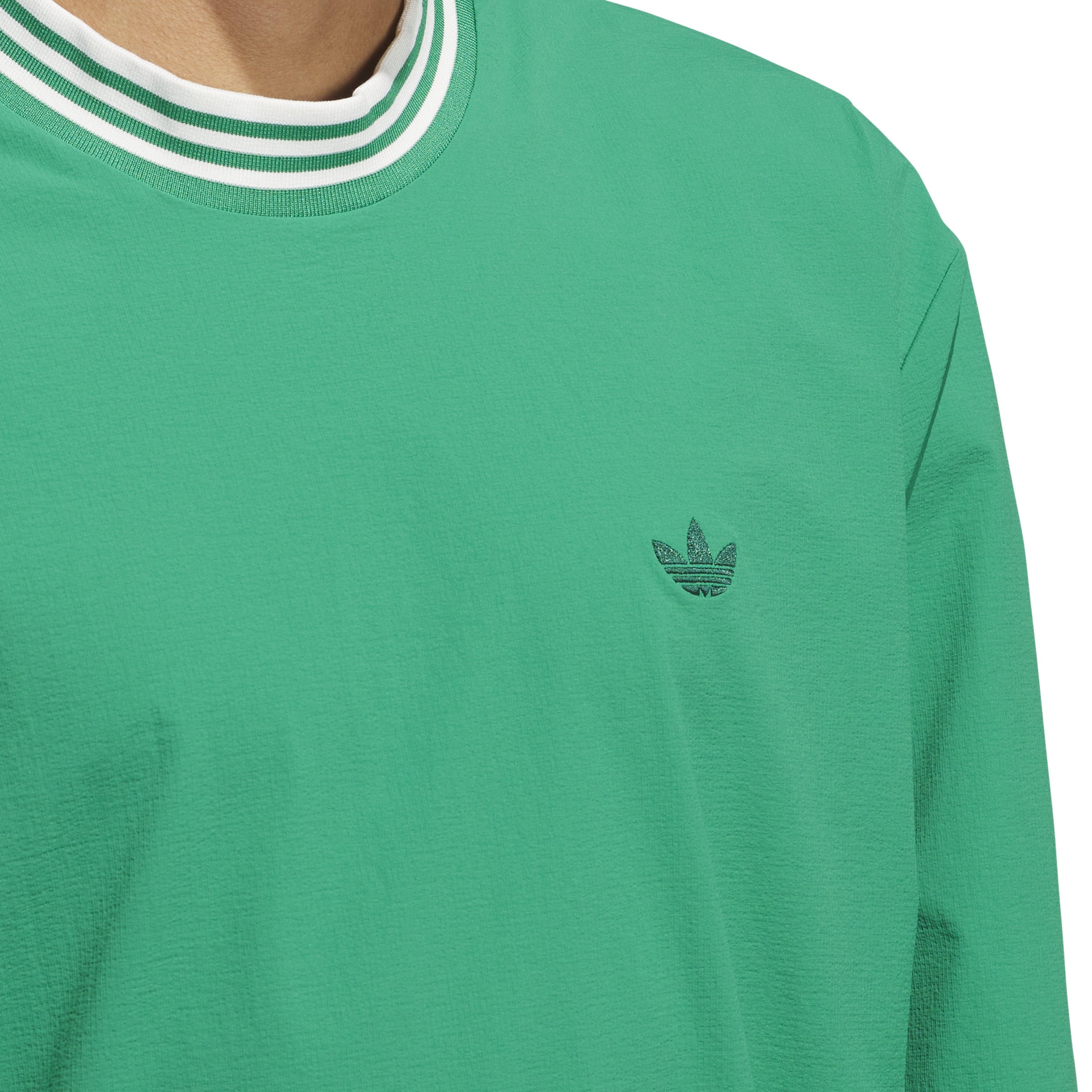 Adidas Golf Mens Rolling Links Crewneck Sweatshirt – Extra Butter