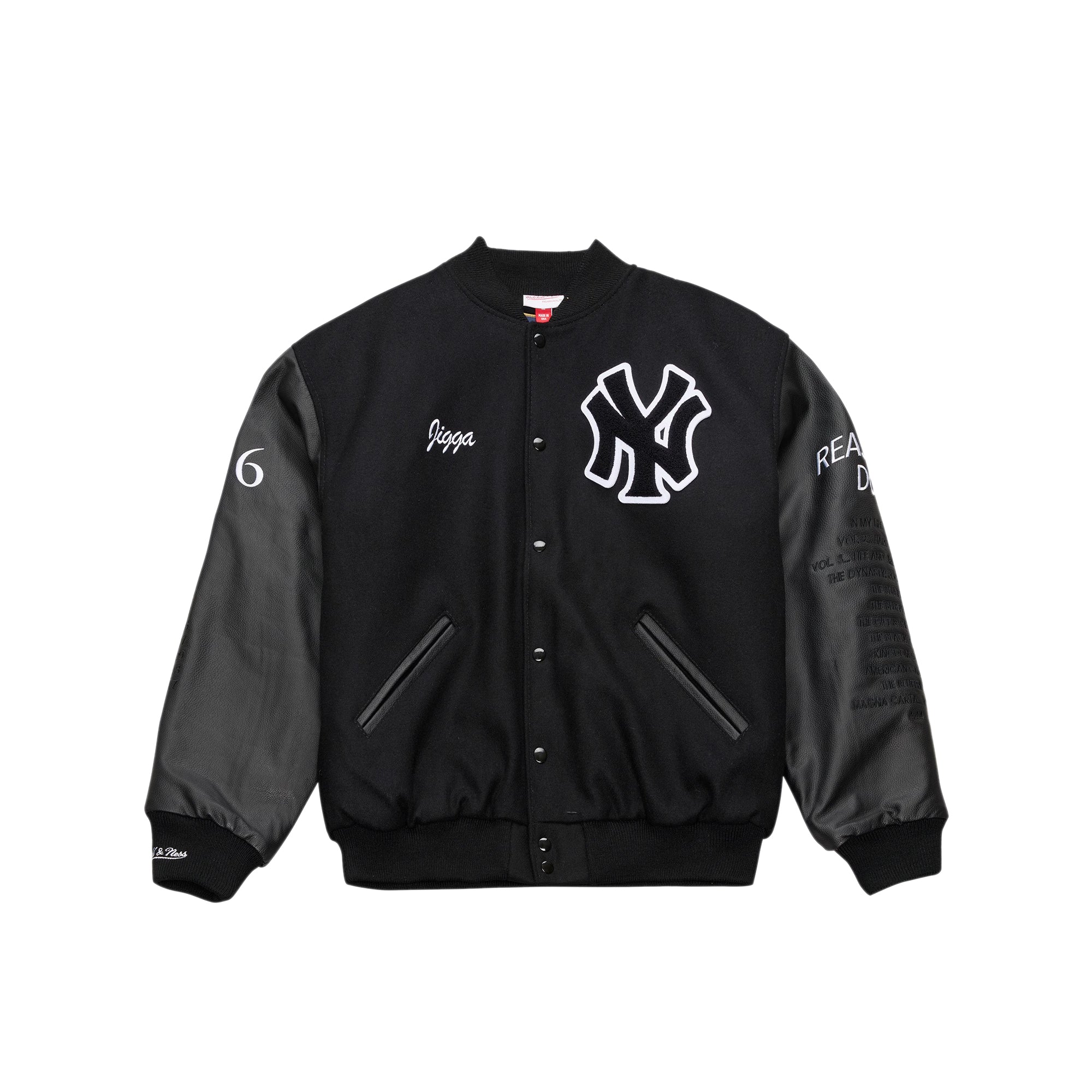 Mitchell & Ness x Jay-Z Reasonable Doubt x New York Yankees Varsity Jacket card image