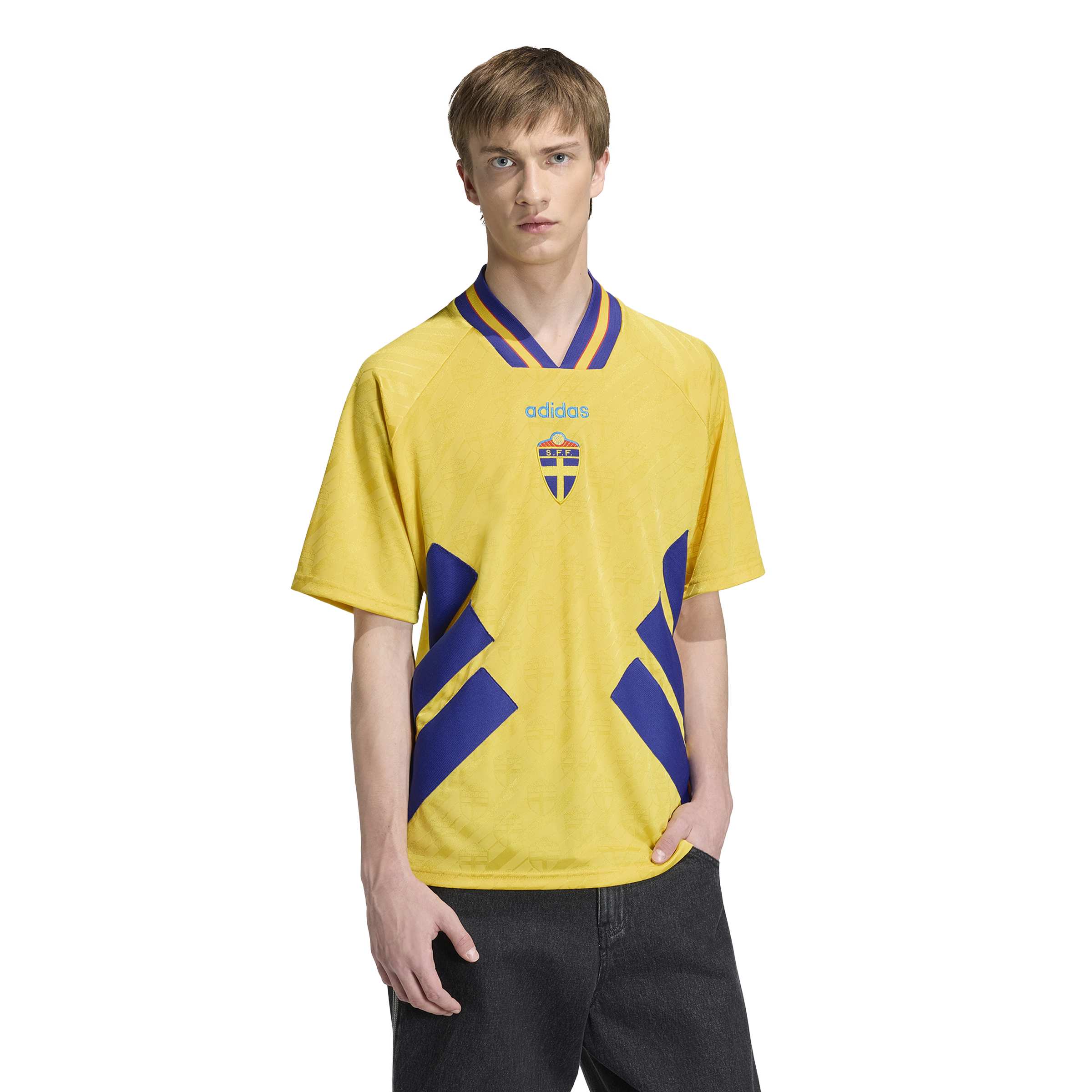 Adidas Mens Sweden Home 1994 Jersey