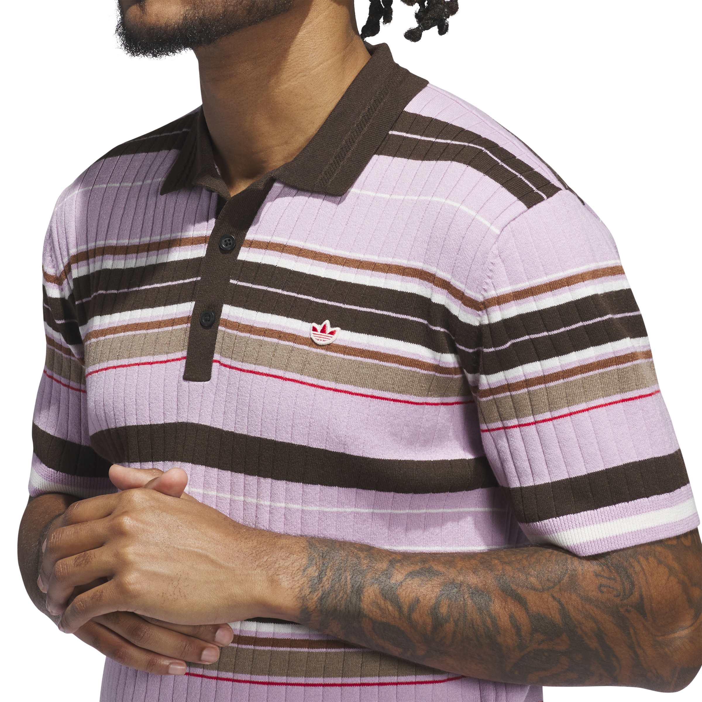 Adidas Golf Mens Originals Knit Polo Shirt