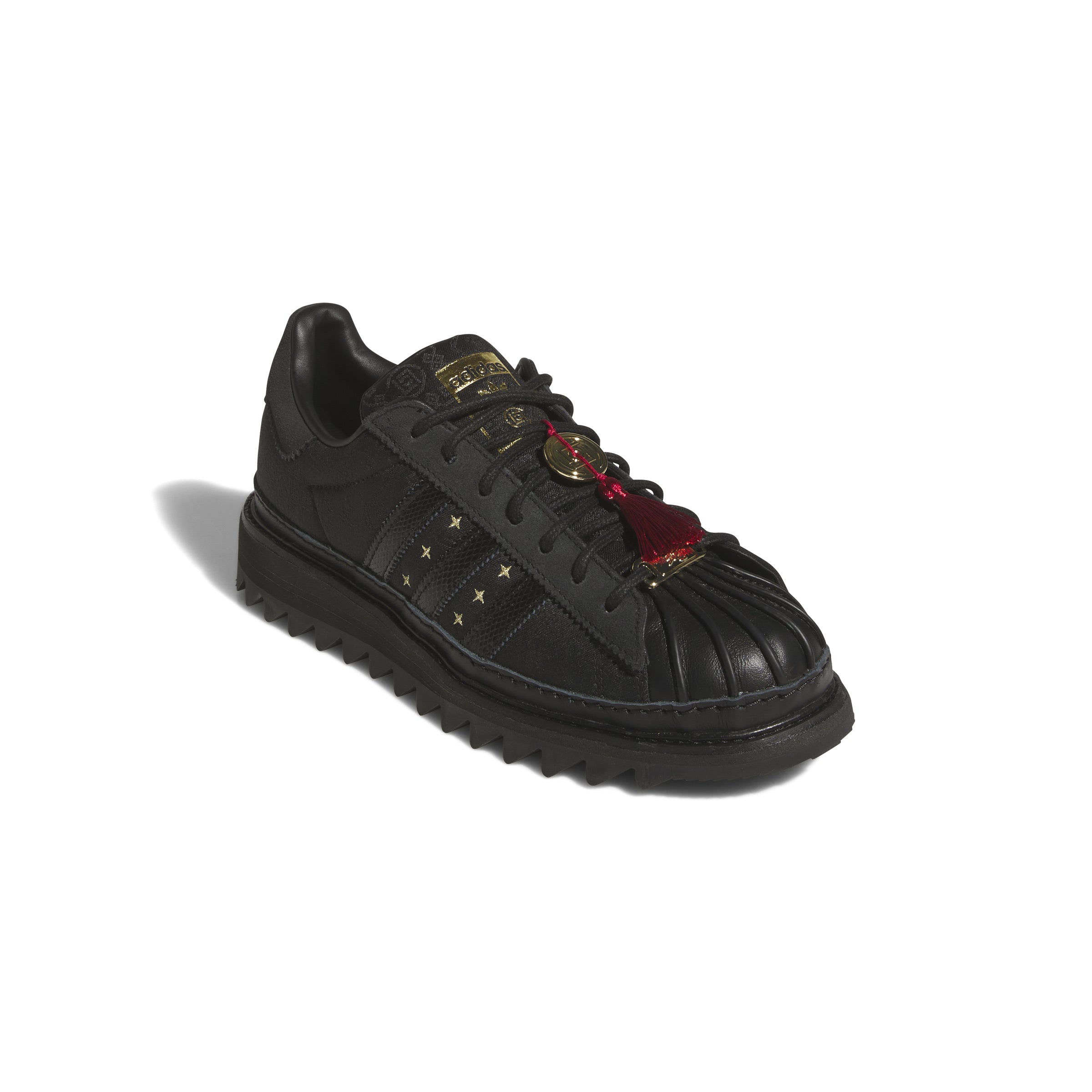 Adidas x CLOT Mens Superstar "Lunar New Year" Shoes Extra Butter Adidas x CLOT Mens Superstar "Lunar New Year" Shoes Extra Butter
