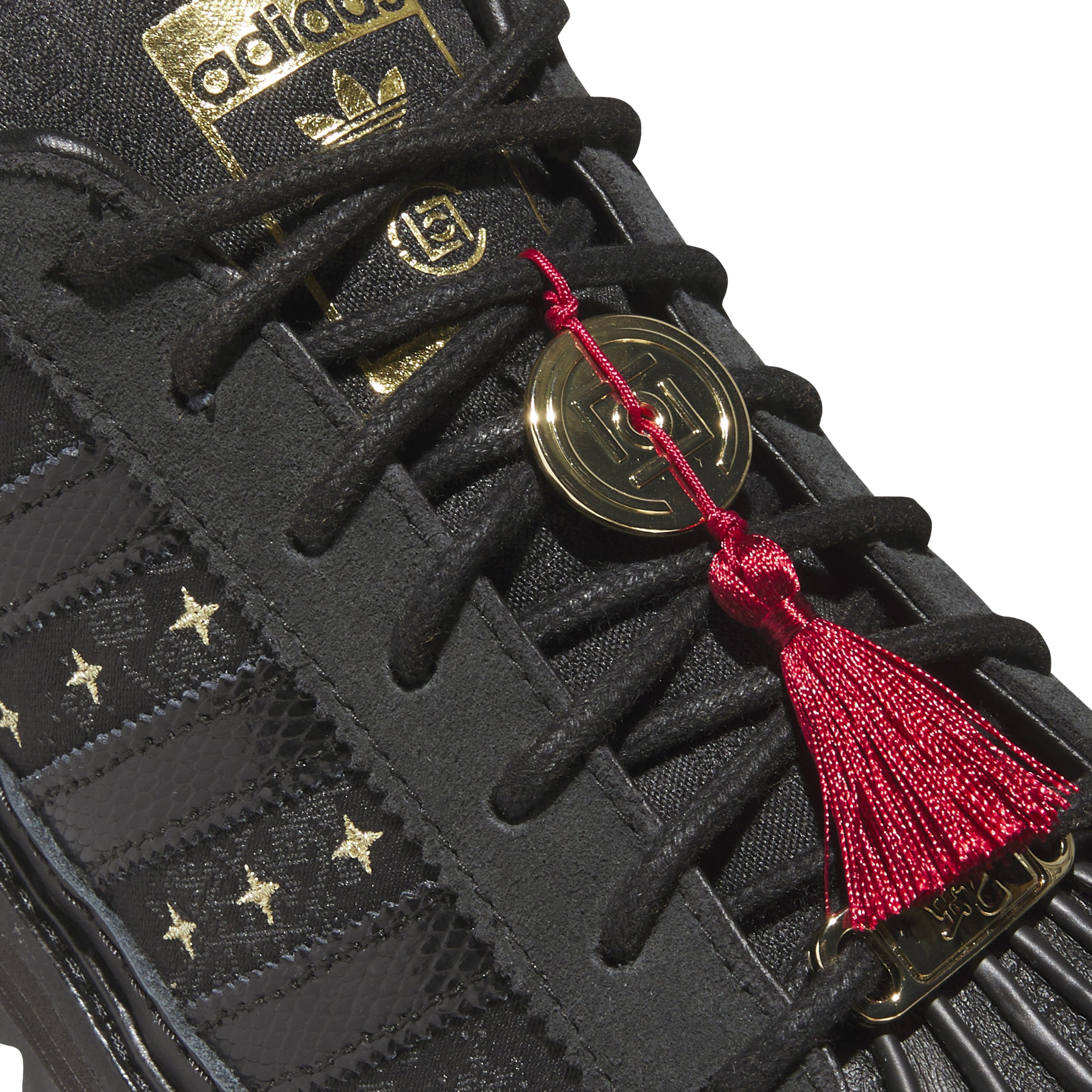 Adidas x CLOT Mens Superstar "Lunar New Year" Shoes Extra Butter Adidas x CLOT Mens Superstar "Lunar New Year" Shoes Extra Butter