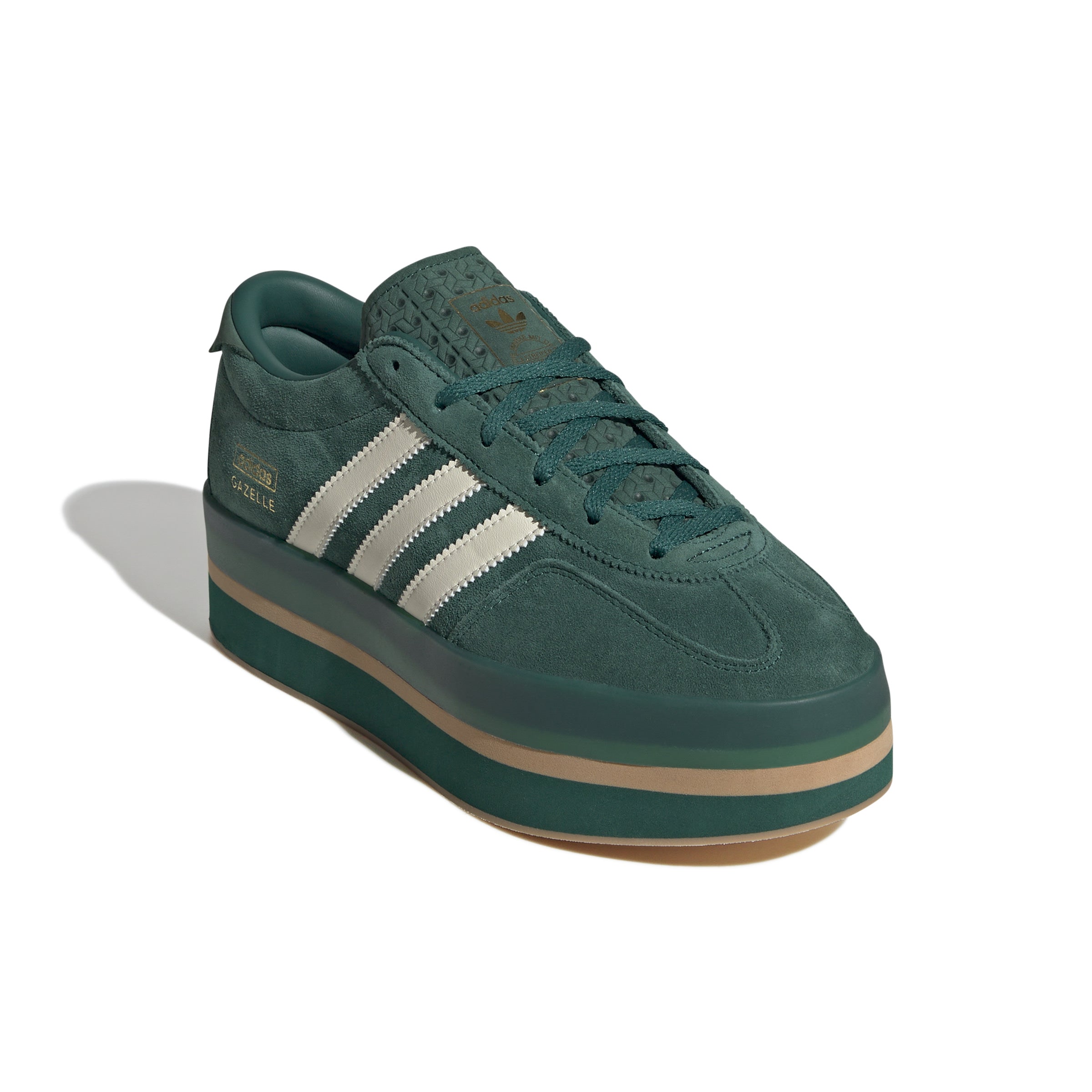 Adidas Womens Gazelle Stack Shoes Extra Butter Adidas Womens Gazelle Stack Shoes Extra Butter